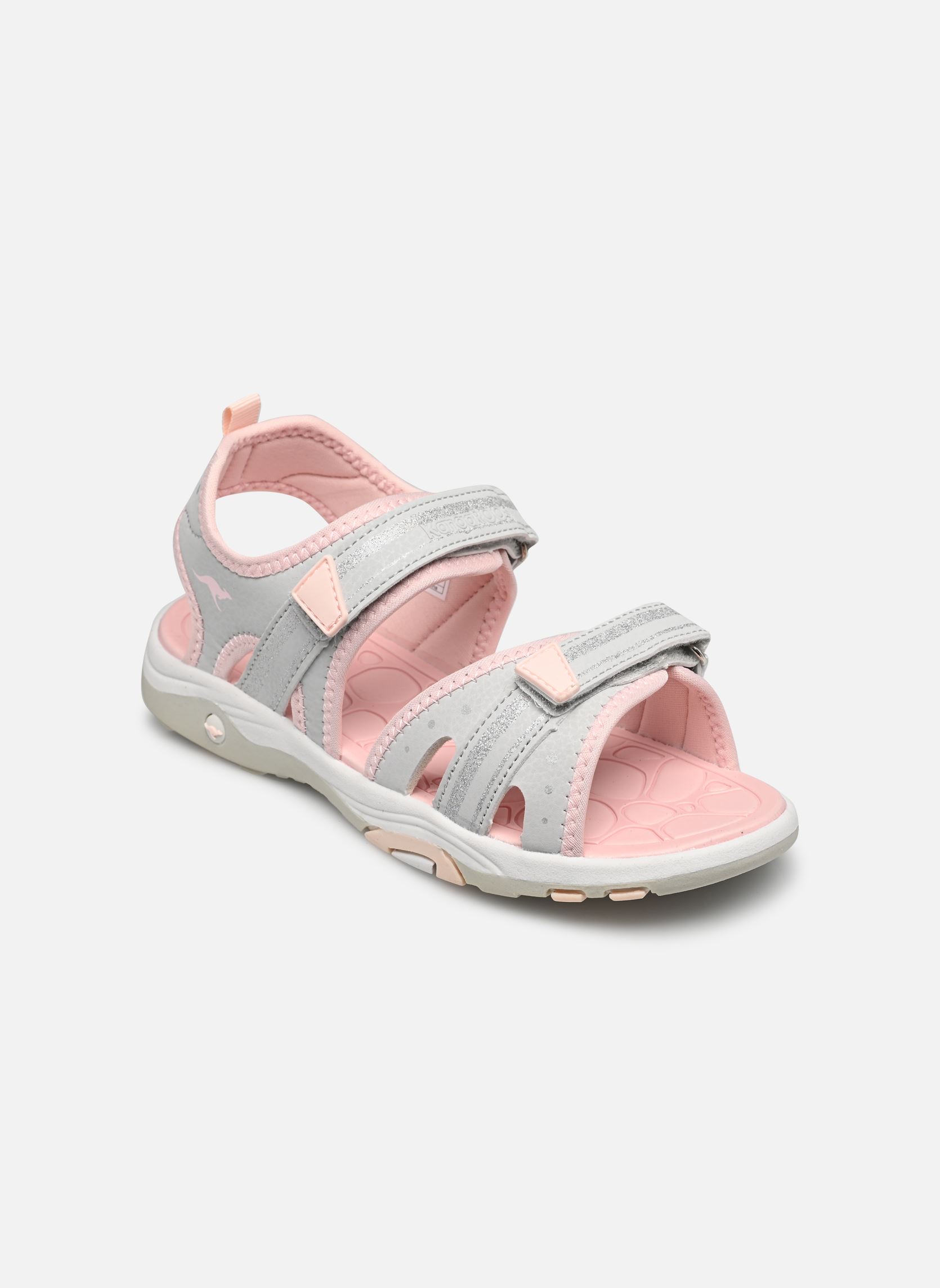 Sandalen K-Leni Fee mädchen grau Kangaroos Sandalen K-Leni Fee mädchen grau VAPOR GREY/FROST PINK