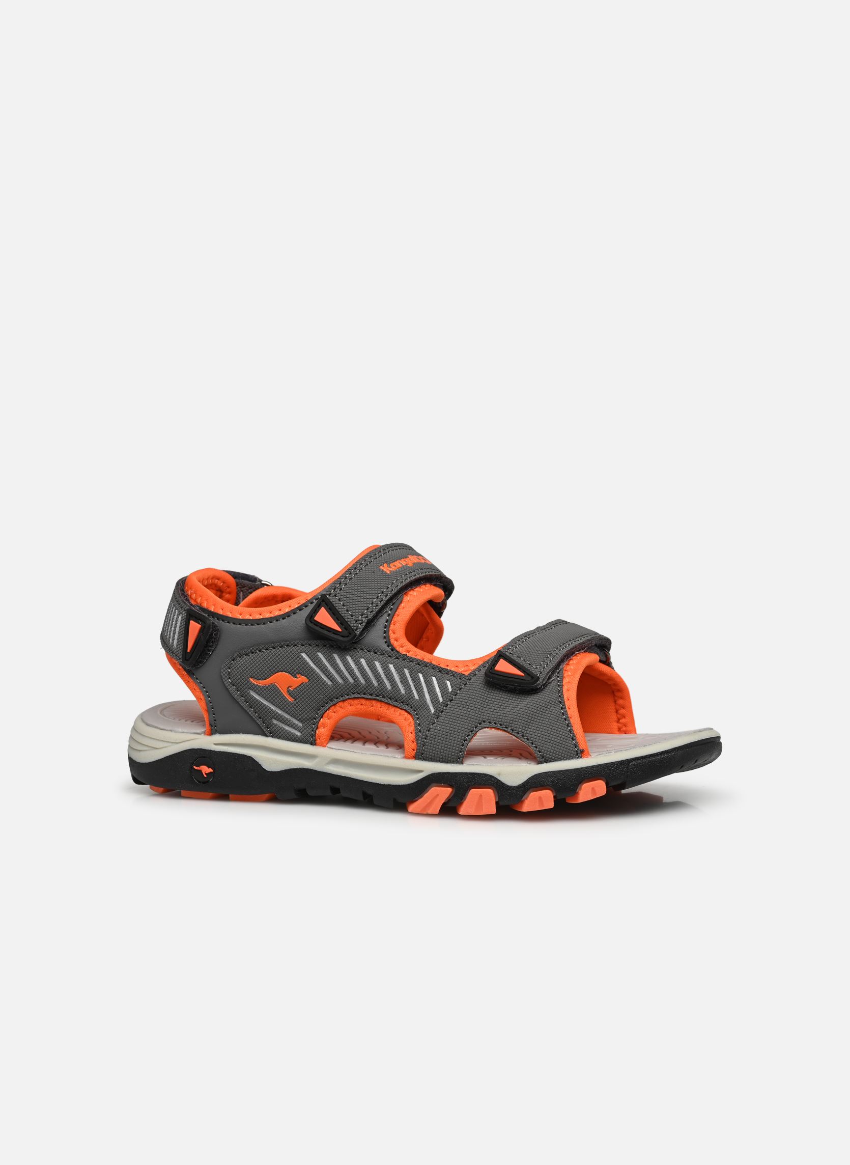 Sandales K-Celtic Barbo garçon gris Kangaroos Sandales K-Celtic Barbo garçon gris STEEL GREY/FLAME