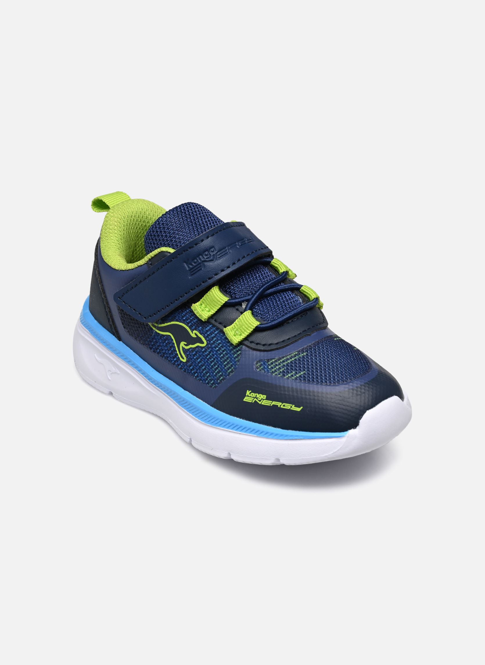 Baskets basses K-IQ Swatch EV garçon bleu Kangaroos Baskets basses K-IQ Swatch EV garçon bleu DK NAVY/LIME