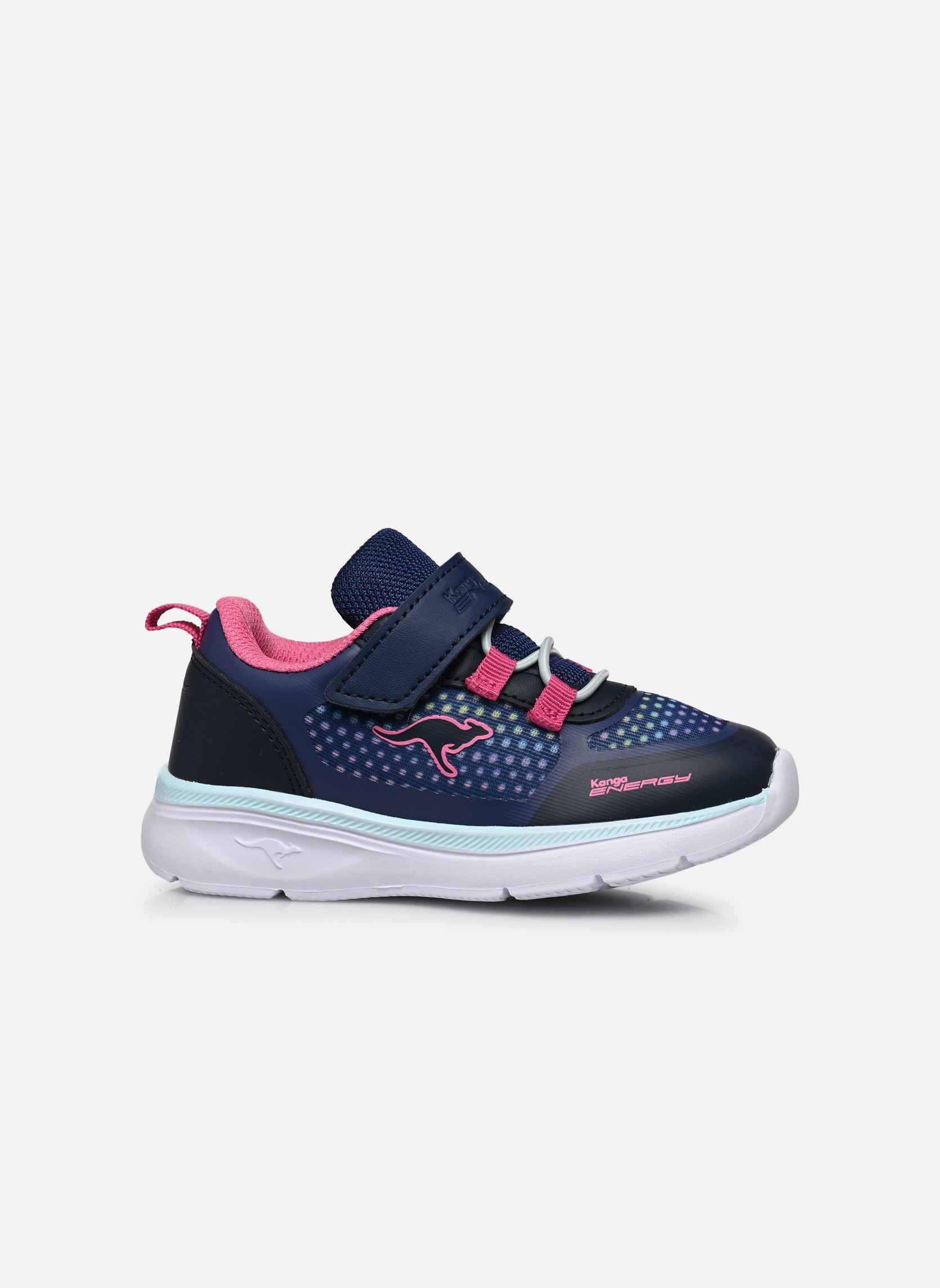 Baskets basses K-IQ Swatch EV fille bleu Kangaroos Baskets basses K-IQ Swatch EV fille bleu DK NAVY/DAISY PINK