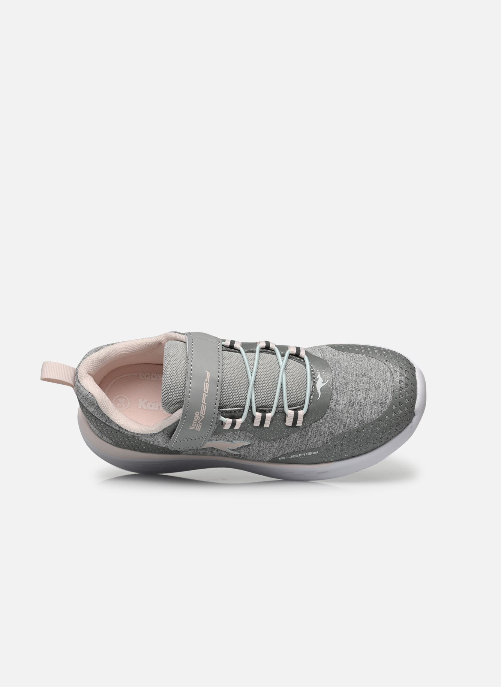 Baskets basses KQ-Fleet EV fille gris Kangaroos Baskets basses KQ-Fleet EV fille gris VAPOR GREY/FROST PINK