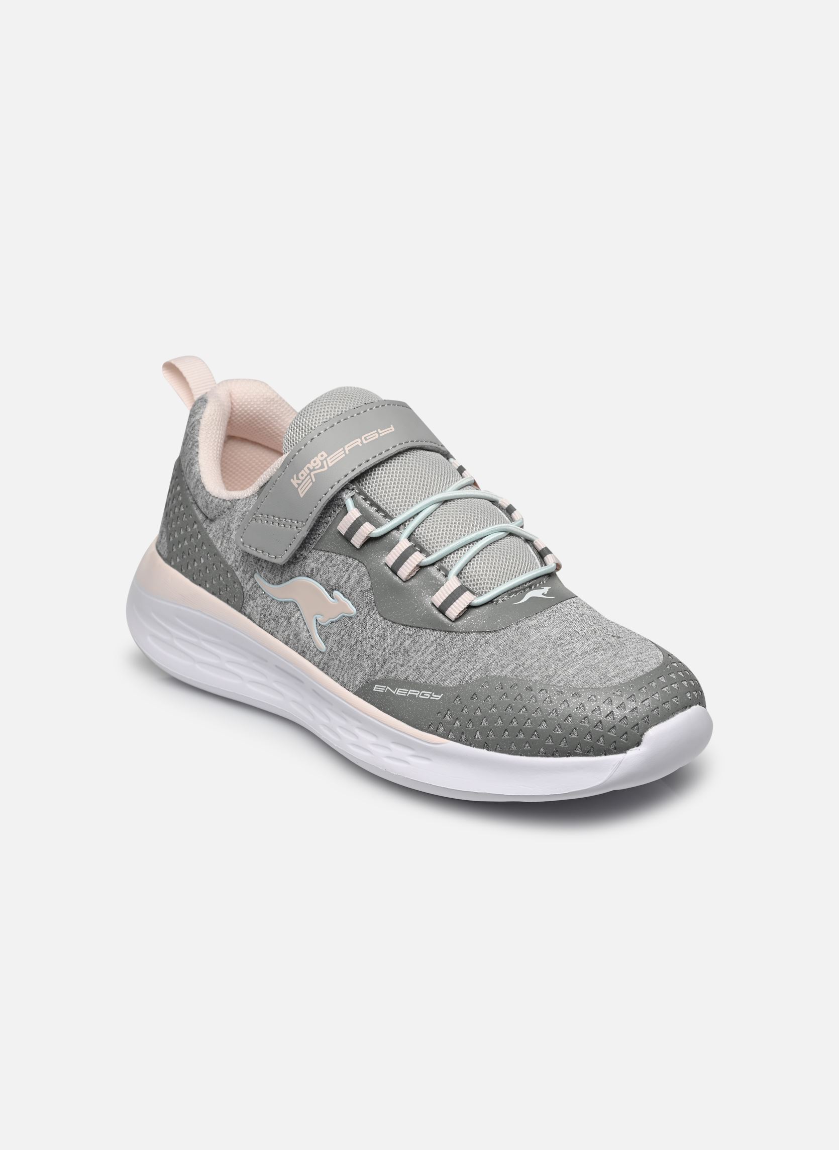 Baskets basses KQ-Fleet EV fille gris Kangaroos Baskets basses KQ-Fleet EV fille gris VAPOR GREY/FROST PINK