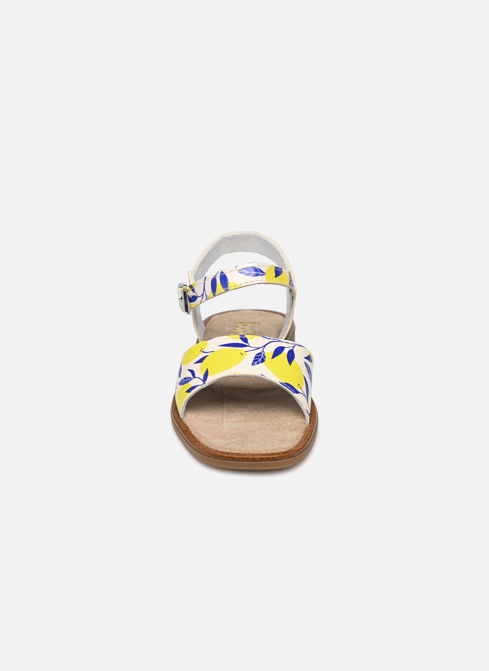 Sandales Echo fille jaune Bopy Sandales Echo fille jaune CITRON VERNIS