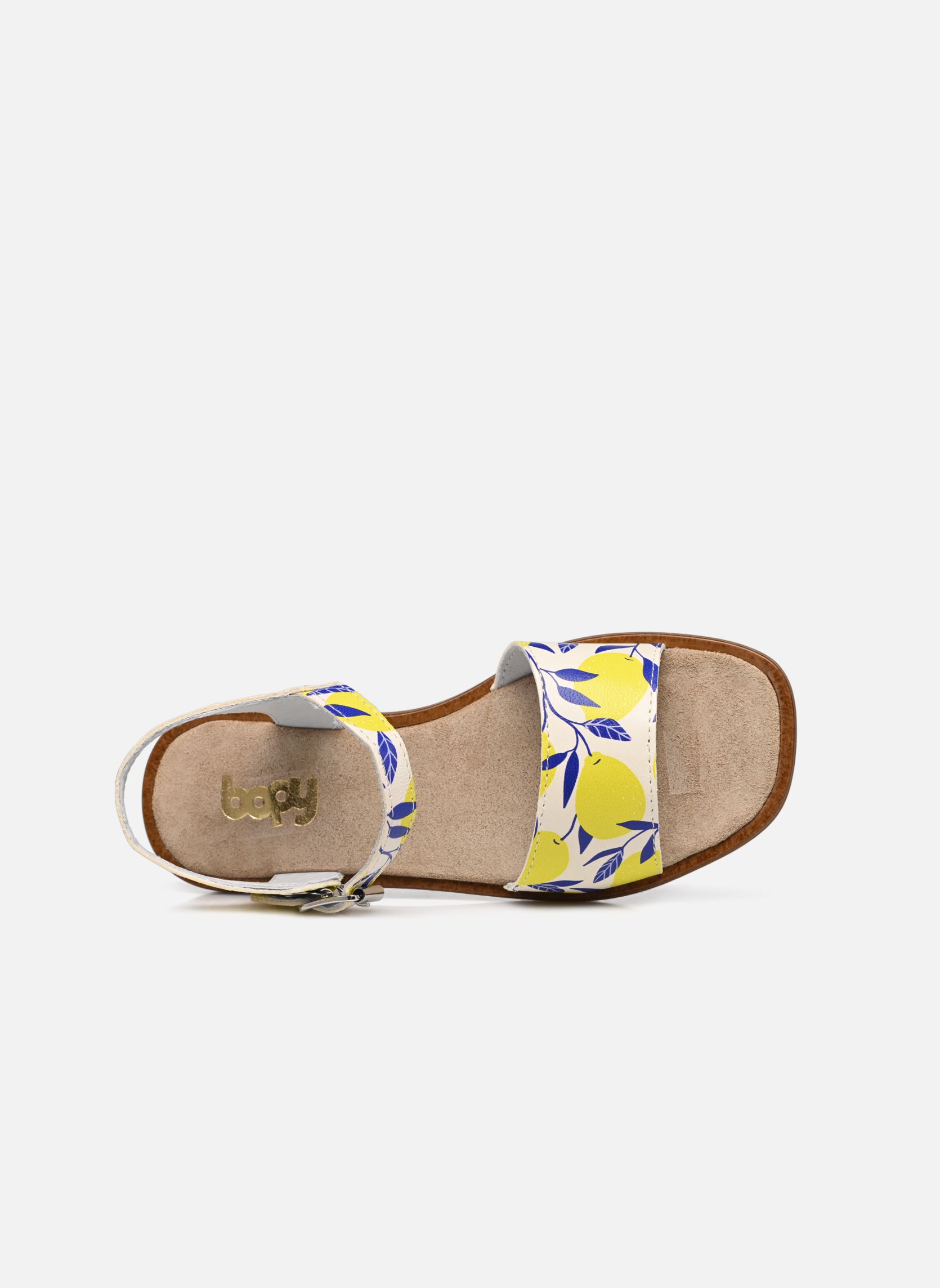 Sandales Echo fille jaune Bopy Sandales Echo fille jaune CITRON VERNIS