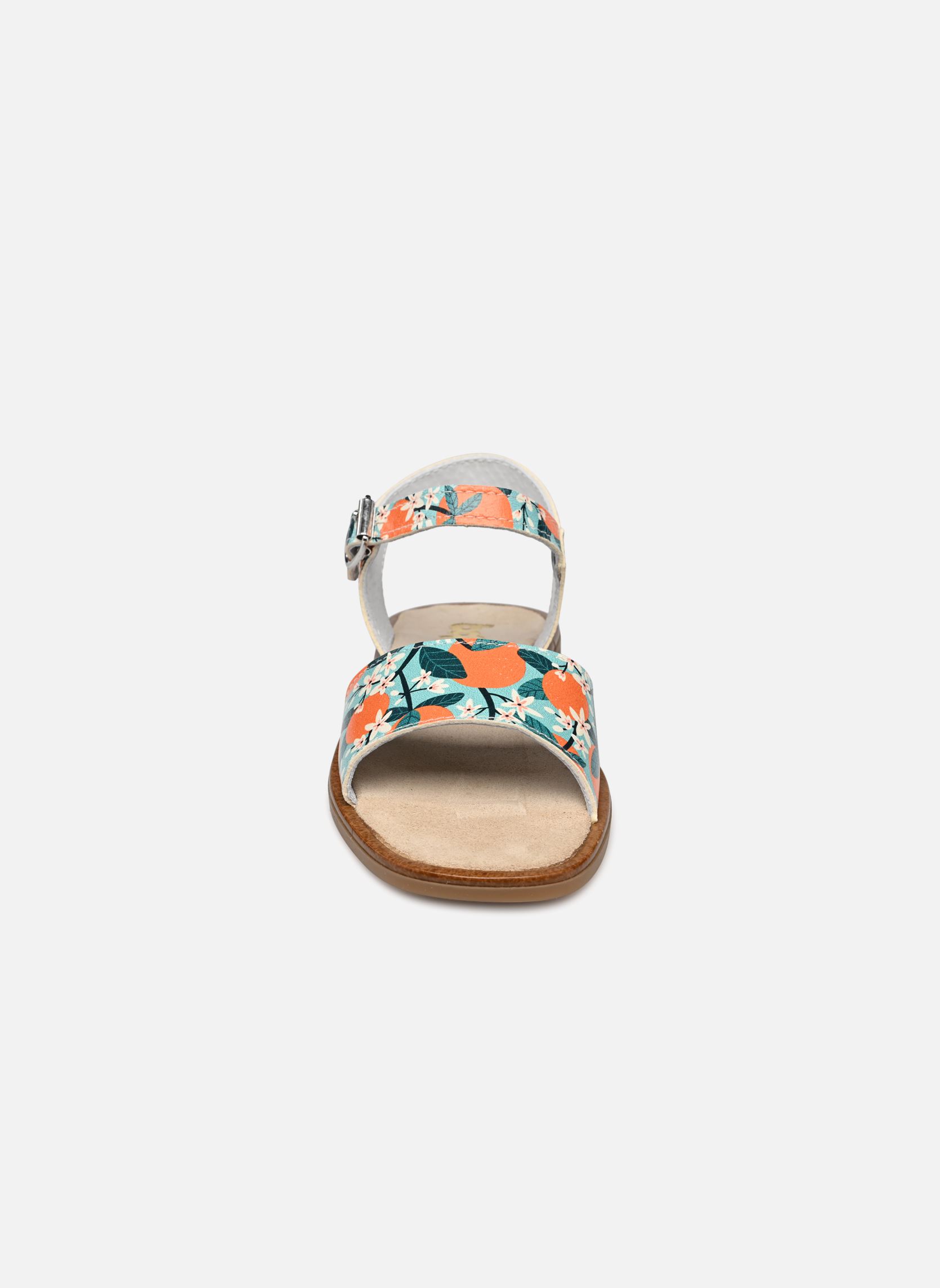 Sandales Echo fille multicolore Bopy Sandales Echo fille multicolore ORANGE VERNIS