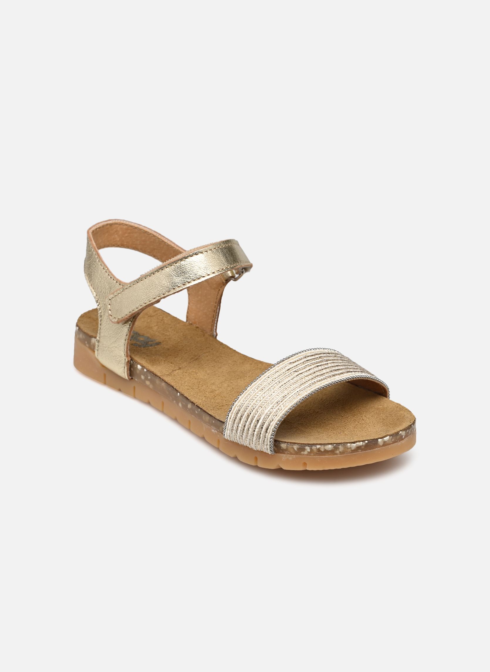 Sandales Epailly fille or et bronze Bopy Sandales Epailly fille or et bronze OR