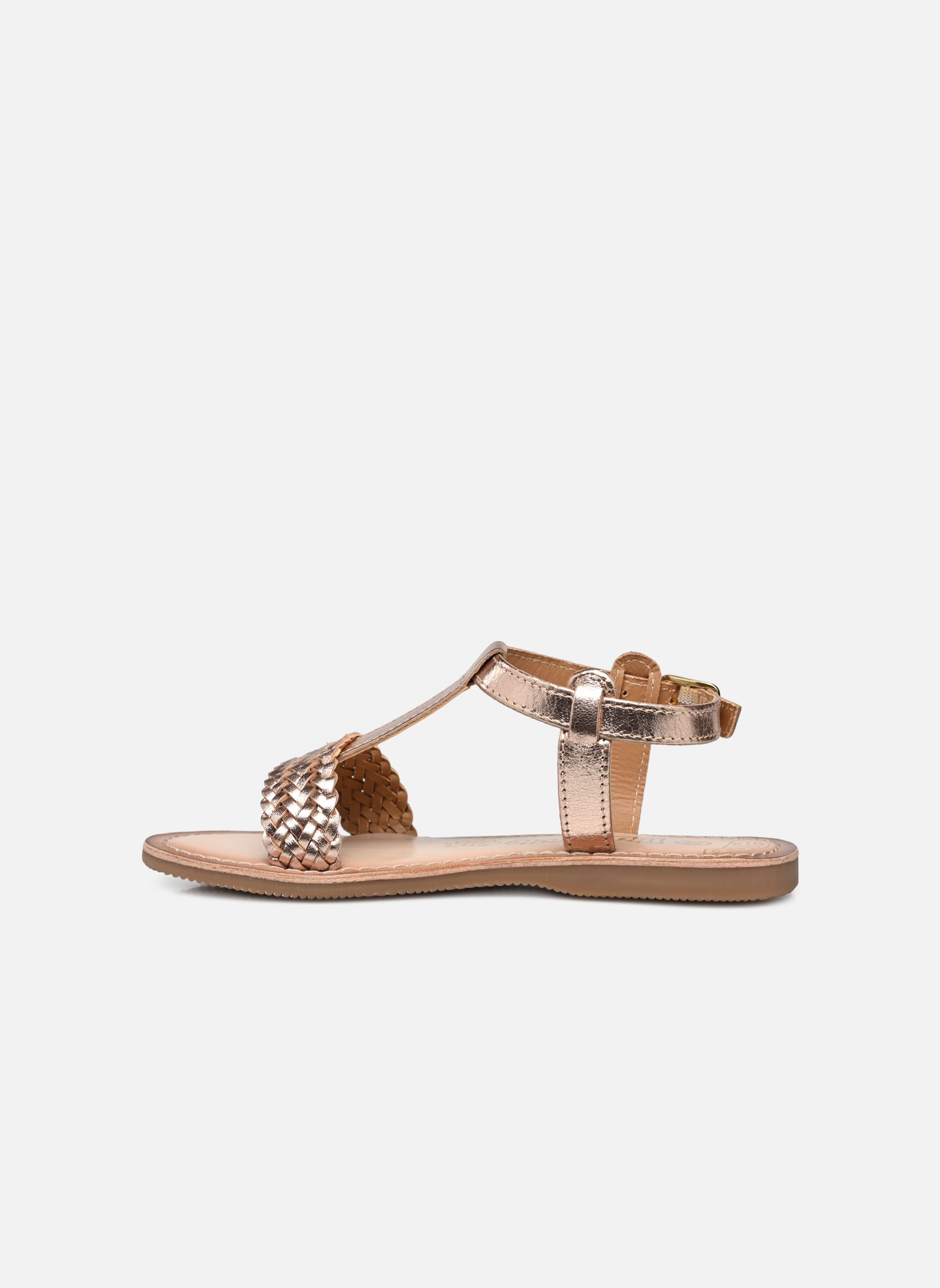 Sandales Felce Lilybellule fille or et bronze Bopy Sandales Felce Lilybellule fille or et bronze OR