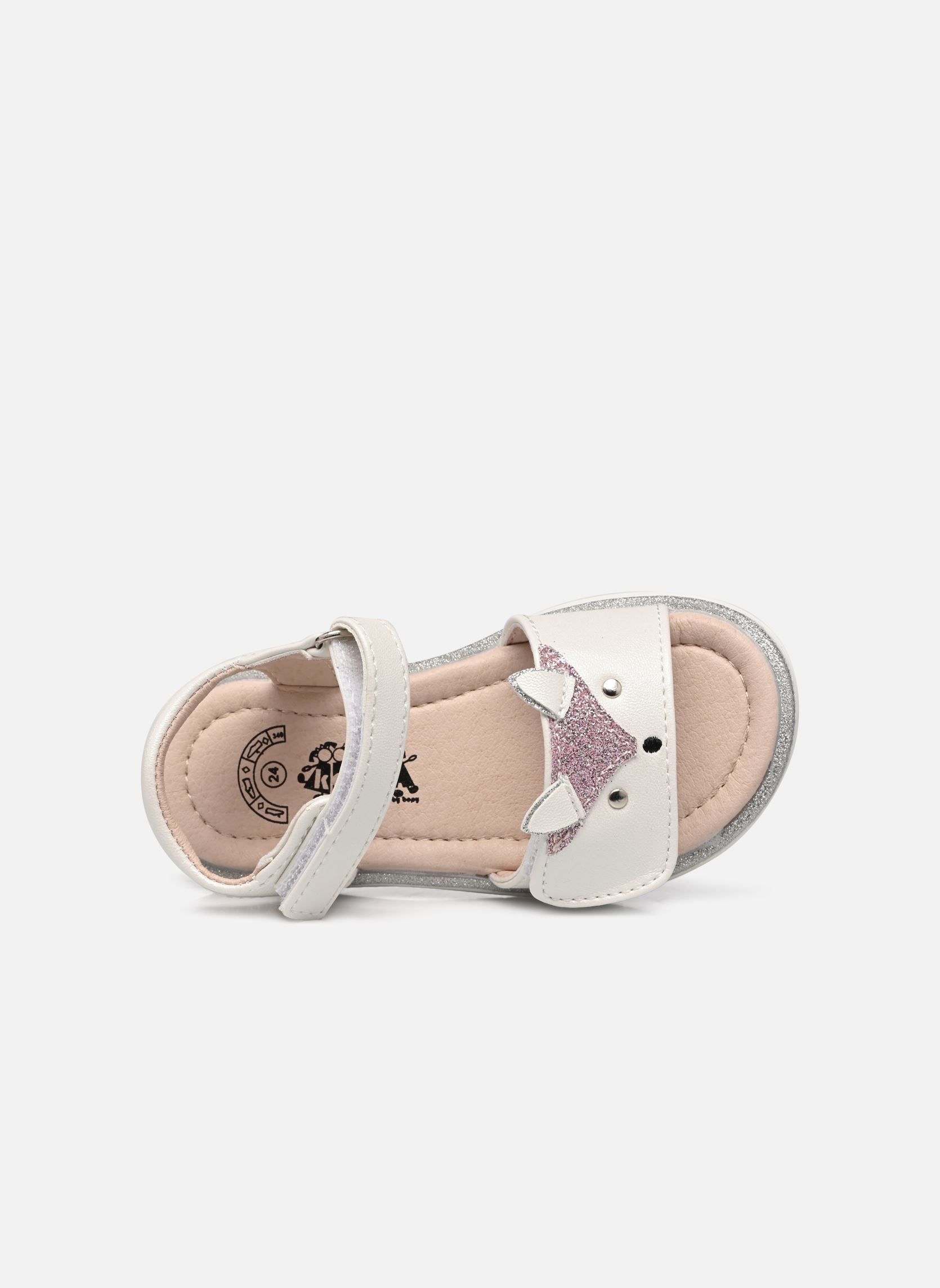 Sandalias Iquinoy Kouki niña blanco Bopy Sandalias Iquinoy Kouki niña blanco BLANC
