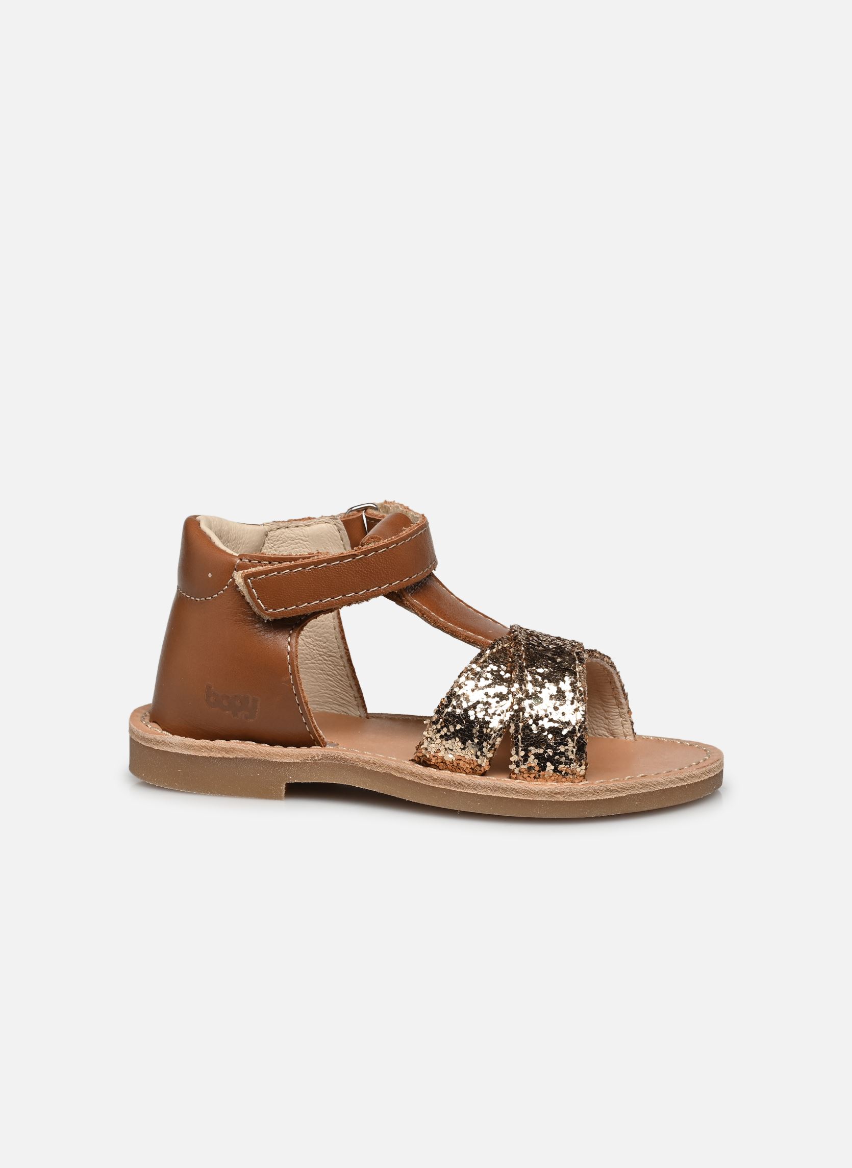 Sandales Raminal fille marron Bopy Sandales Raminal fille marron CARAMEL