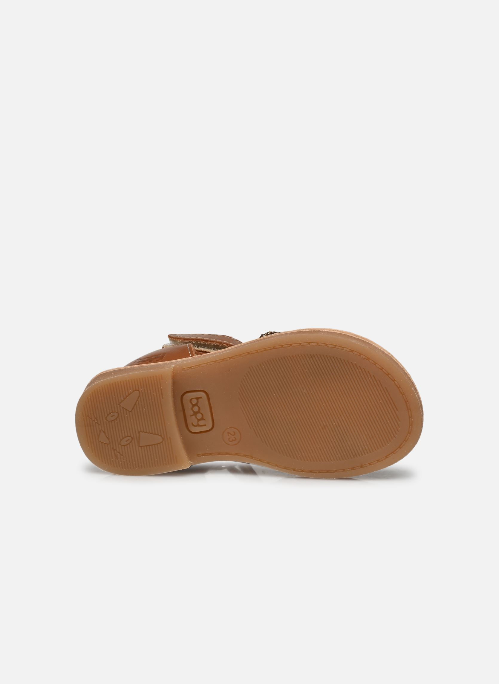 Sandales Raminal fille marron Bopy Sandales Raminal fille marron CARAMEL