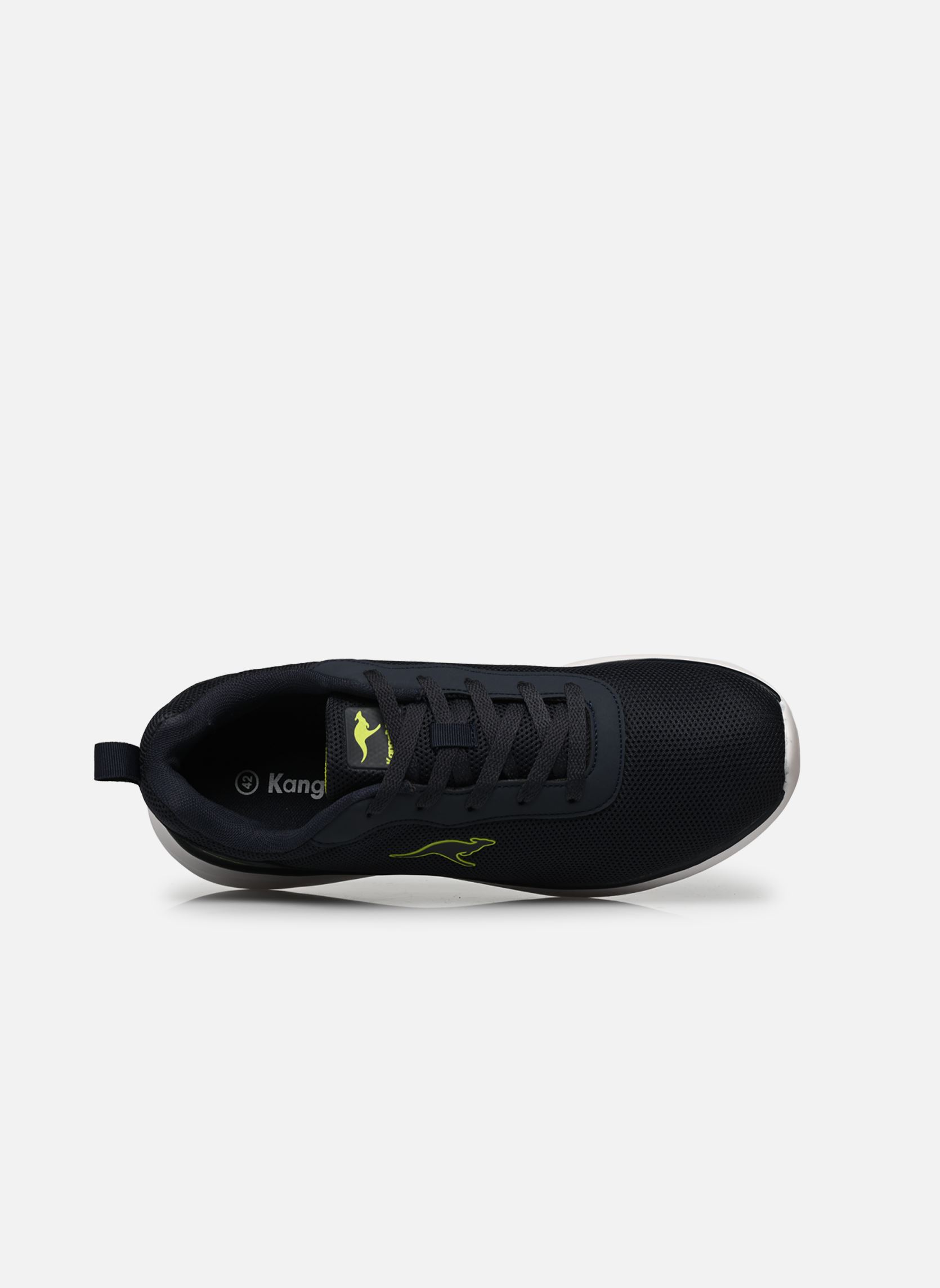 Baskets basses K-Race Sterling homme bleu Kangaroos Baskets basses K-Race Sterling homme bleu Dk Navy/Lime