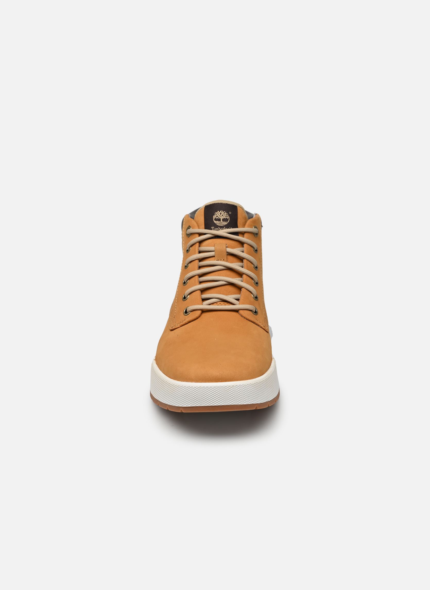 Knöchelhohe Sneaker Maple Grove Lthr Chk herren gelb Timberland Knöchelhohe Sneaker Maple Grove Lthr Chk herren gelb WHEAT NUBUCK