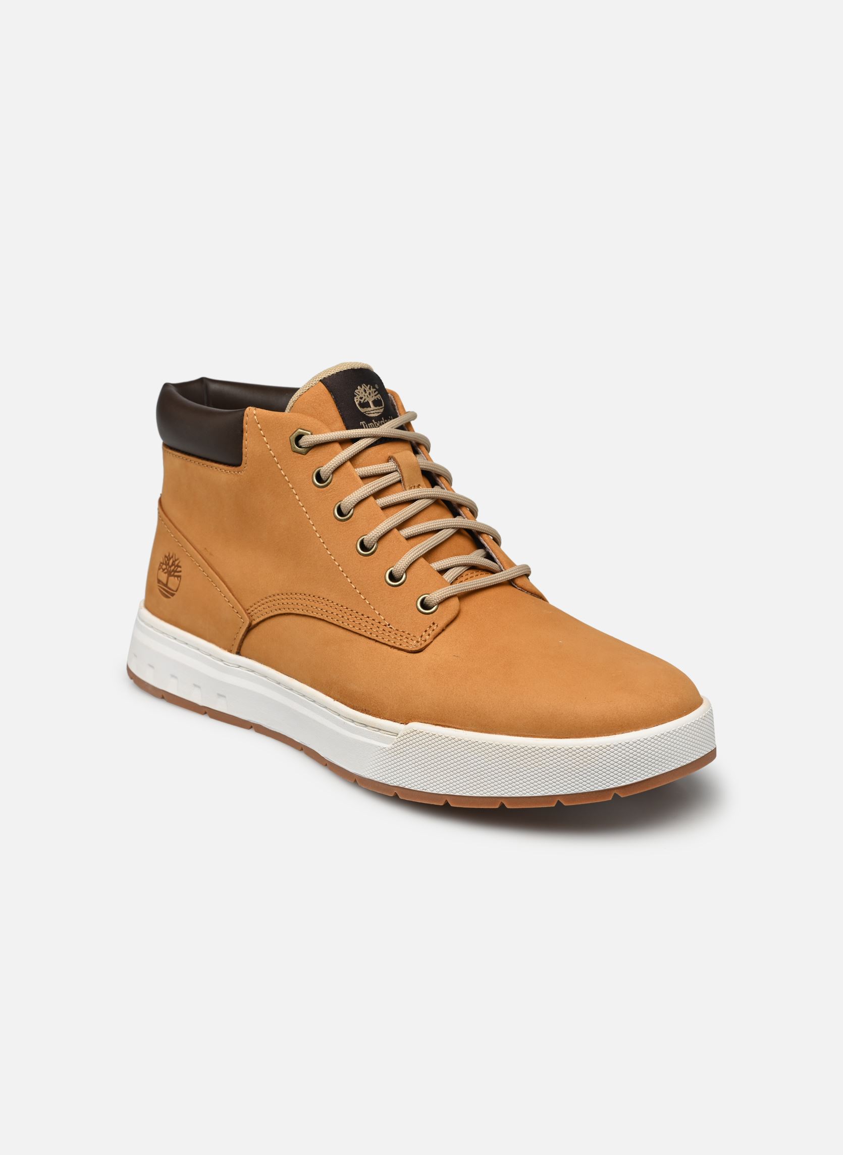 Baskets montantes Timberland MAPLE GROVE LTHR CHK - vue 5