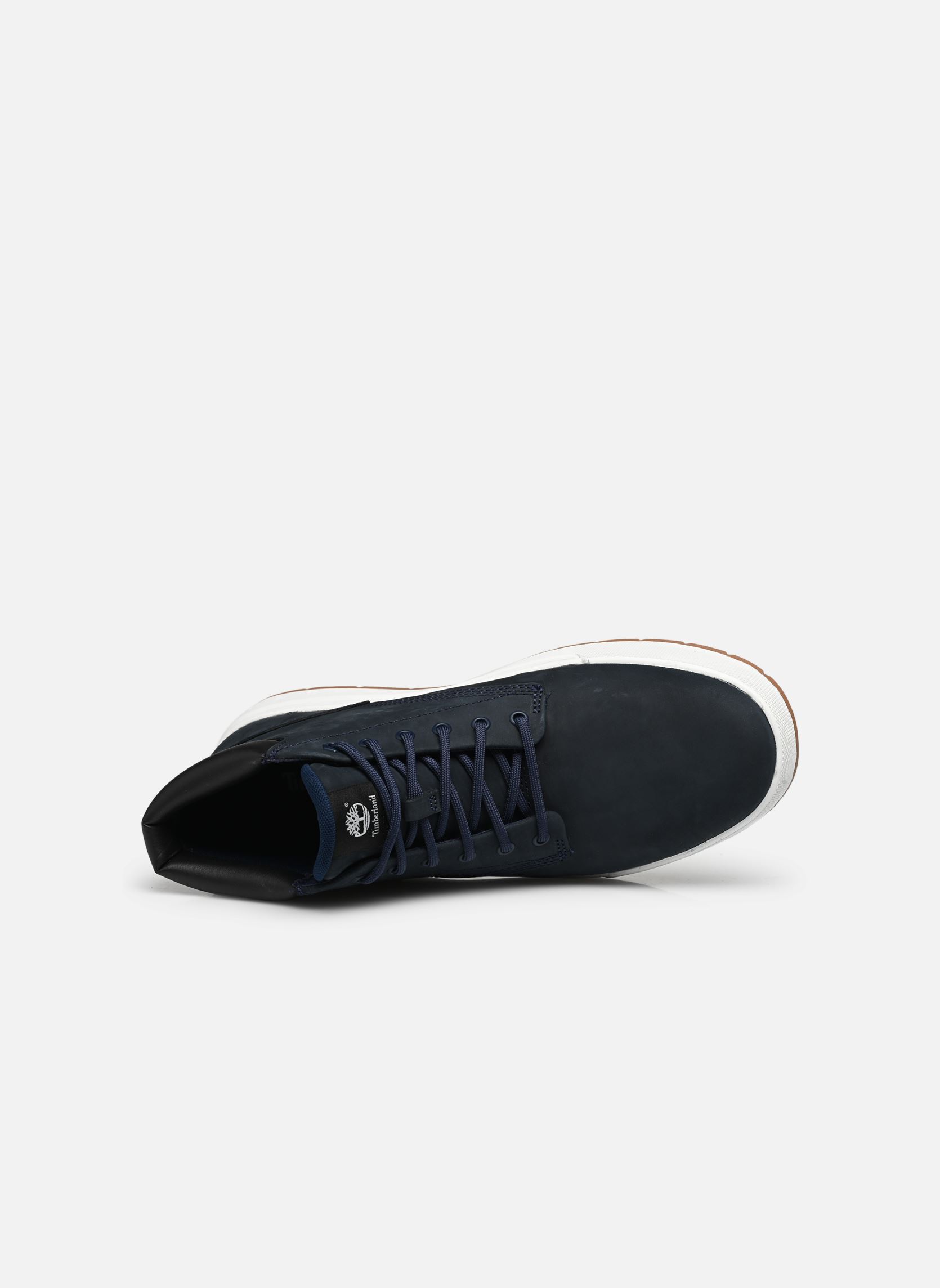 Hoge sneakers Maple Grove Lthr Chk heren zwart Timberland Hoge sneakers Maple Grove Lthr Chk heren zwart BLACK IRIS NUBUCK