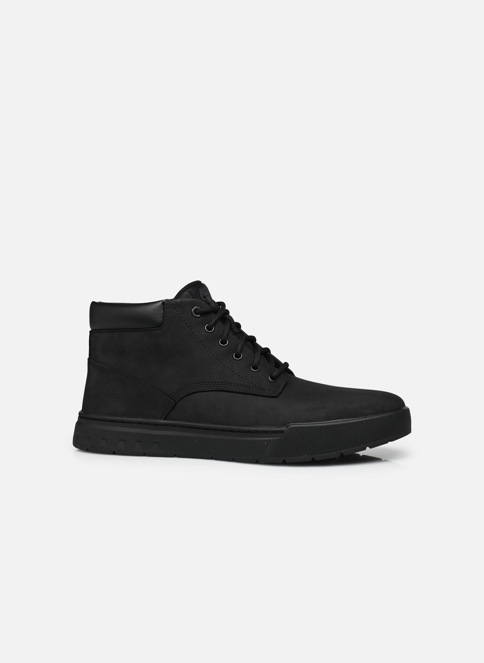 Hoge sneakers Maple Grove Lthr Chk heren zwart Timberland Hoge sneakers Maple Grove Lthr Chk heren zwart BLACKOUT NUBUCK