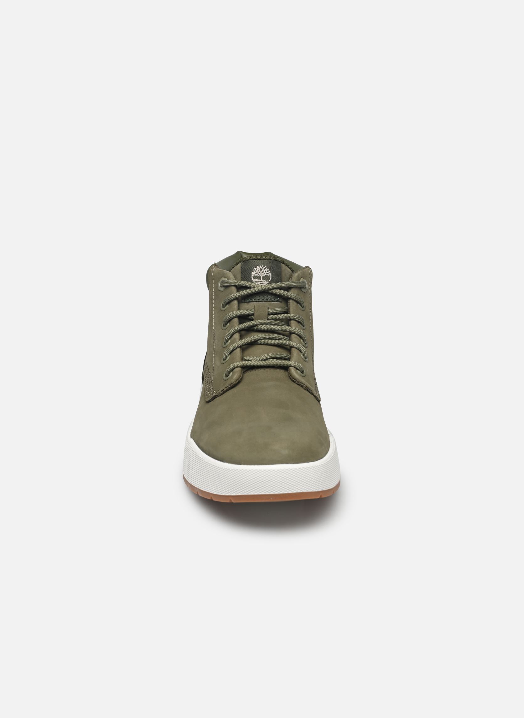 Sneakers alte Maple Grove Lthr Chk uomo verde Timberland Sneakers alte Maple Grove Lthr Chk uomo verde DEEP LICHEN GREEN