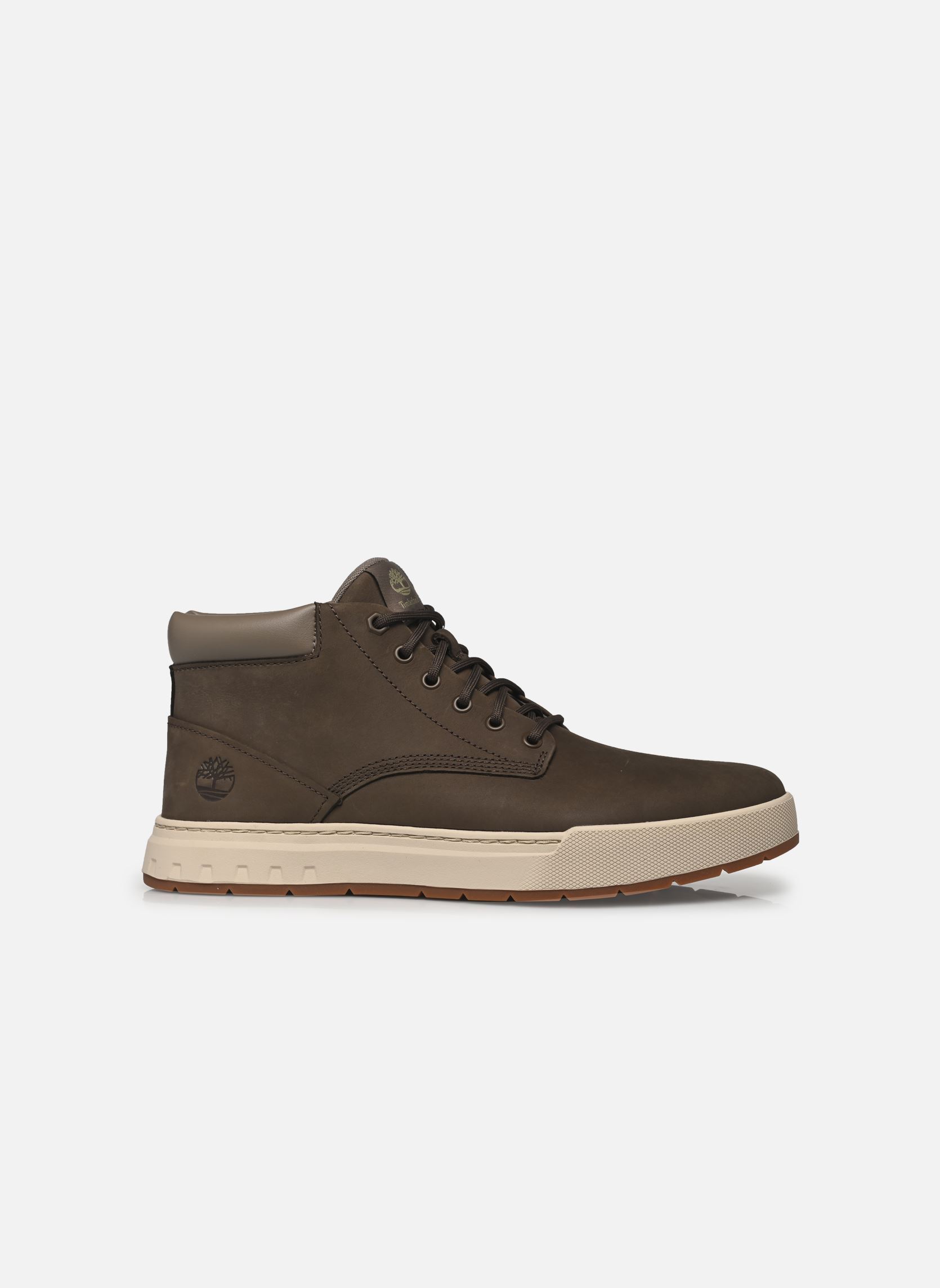 Baskets montantes Maple Grove Lthr Chk homme vert Timberland Baskets montantes Maple Grove Lthr Chk homme vert DK BROWN FULL GRAIN