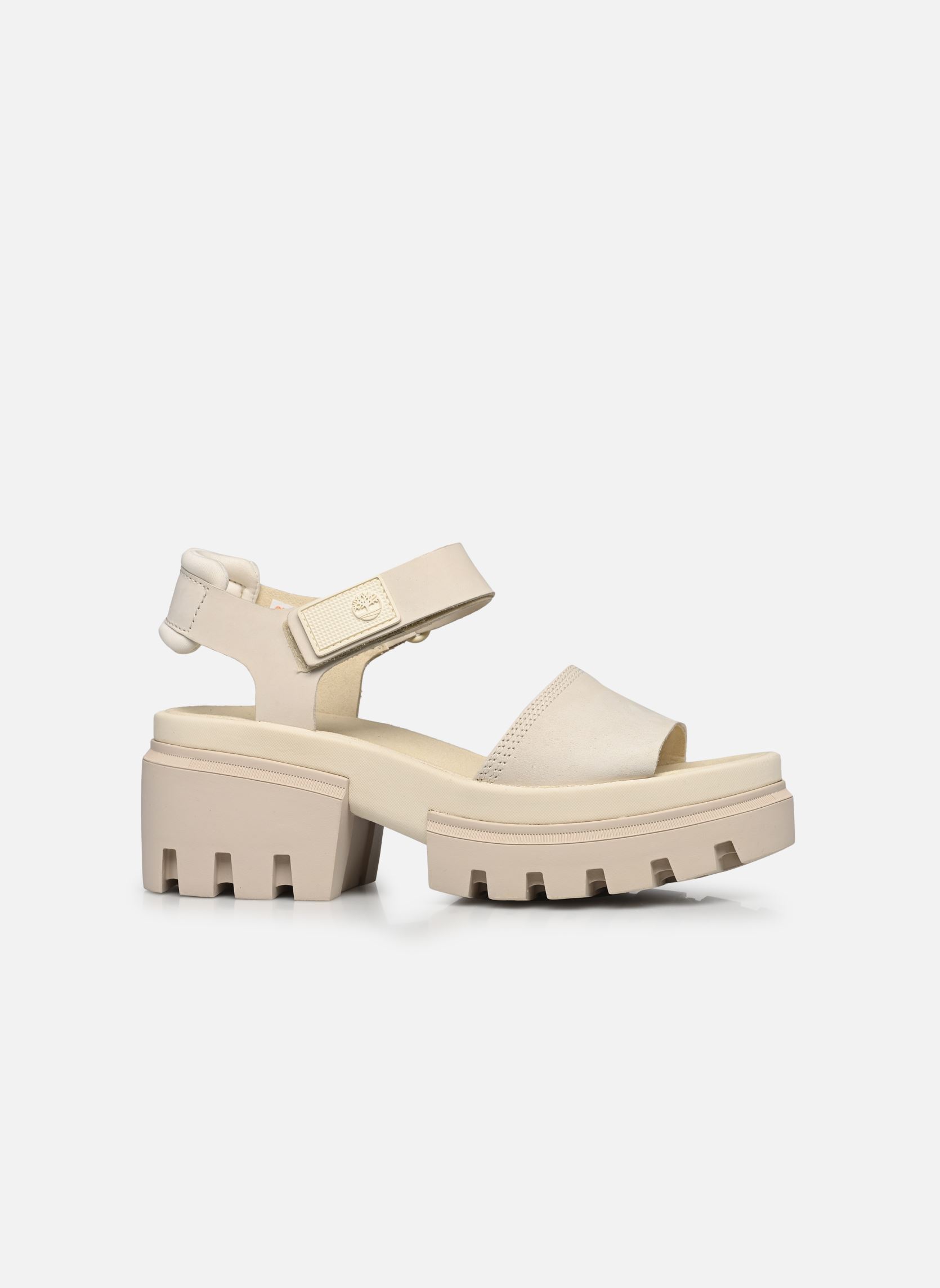 Sandalen Everleigh Ankle Strap damen weiß Timberland Sandalen Everleigh Ankle Strap damen weiß NATURAL NUBUCK