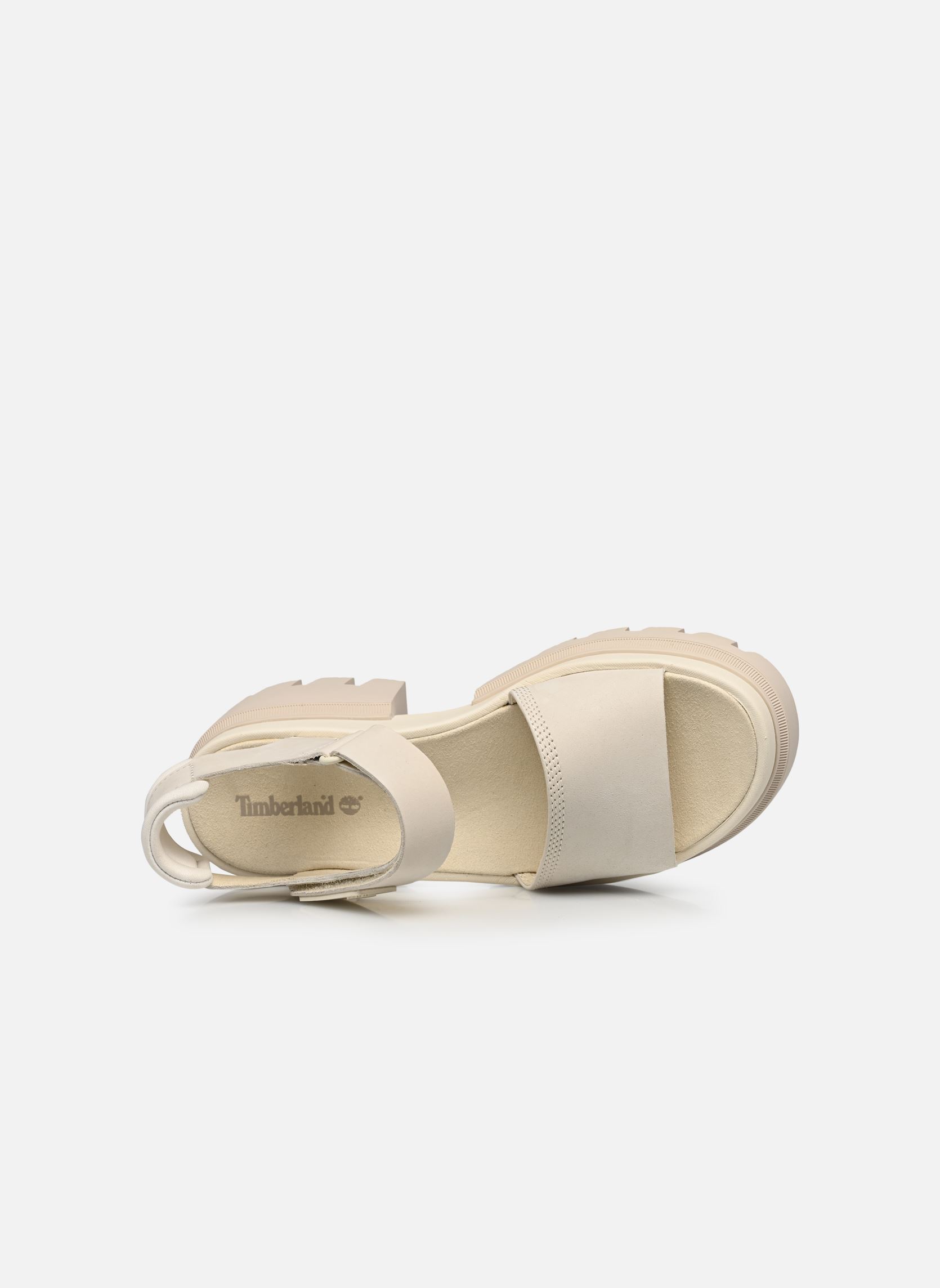 Sandalen Everleigh Ankle Strap damen weiß Timberland Sandalen Everleigh Ankle Strap damen weiß NATURAL NUBUCK