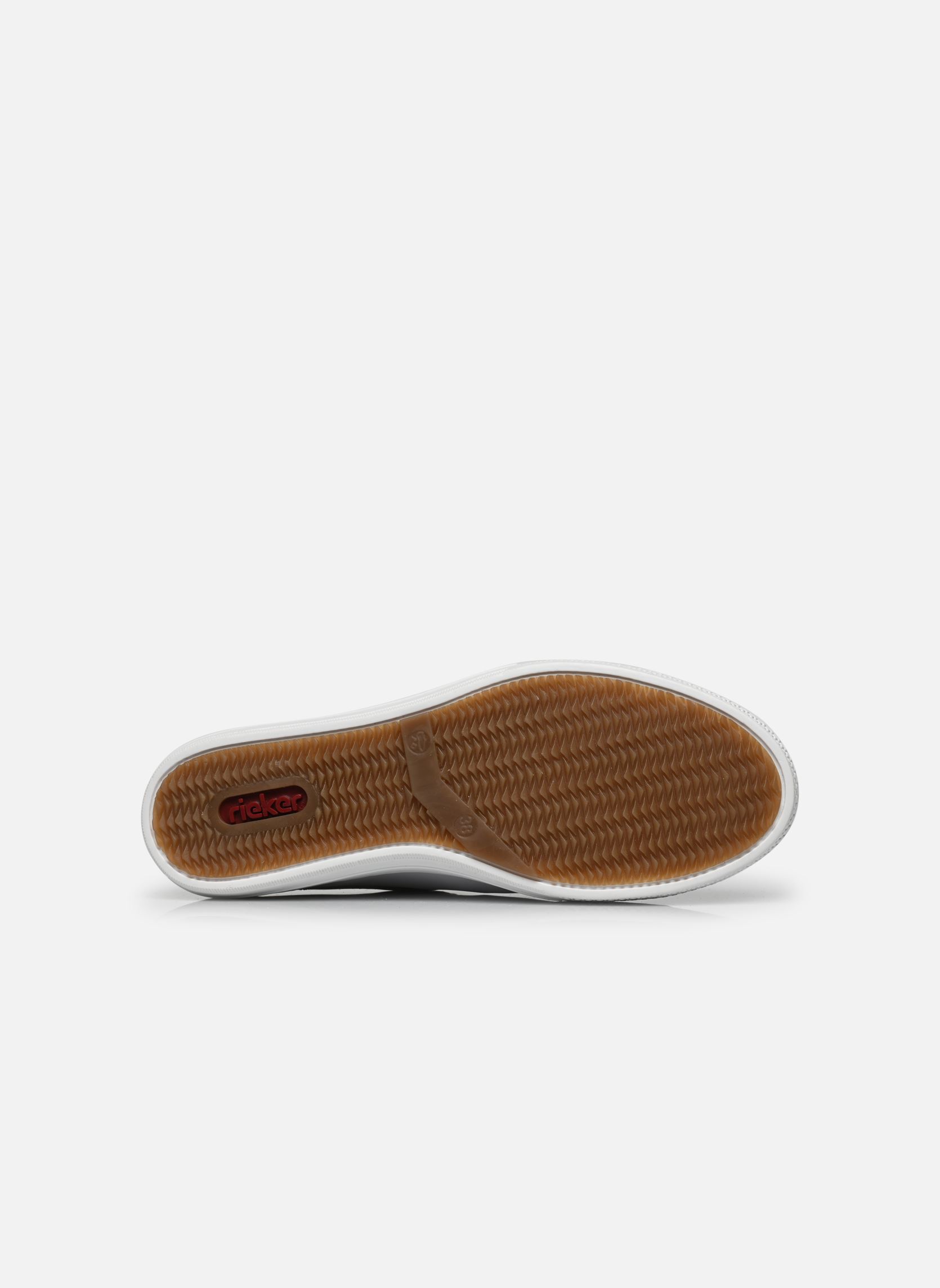 Niedrige Sneaker Baskets - L59A1-81 damen weiß Rieker Niedrige Sneaker Baskets - L59A1-81 damen weiß SPORTWEISS/MUSCHEL/NOISETTE