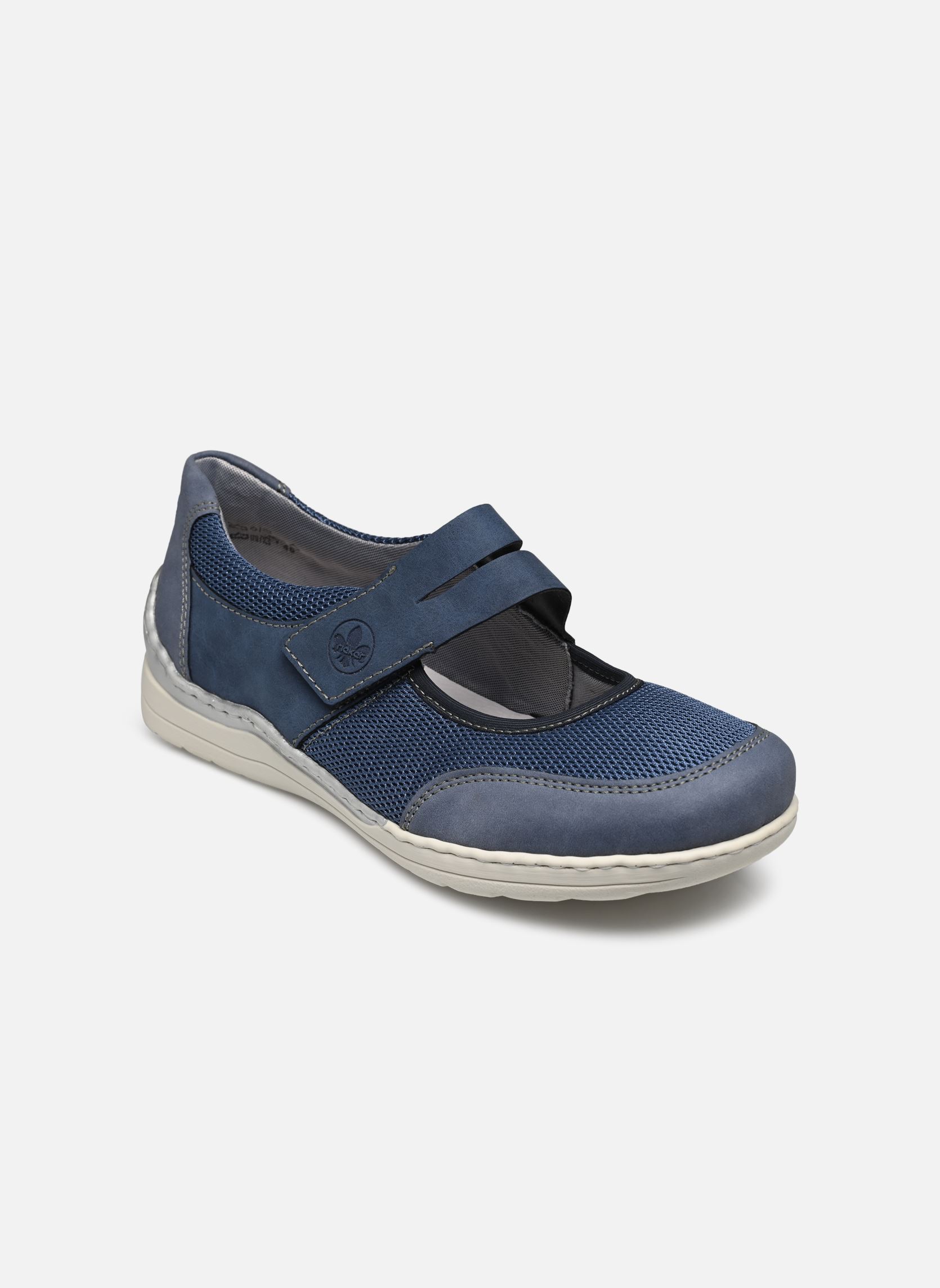 Babies Babies - 48953-14 femme bleu Rieker Babies Babies - 48953-14 femme bleu LIGHTBLUE/ATLANTIS/JEANS