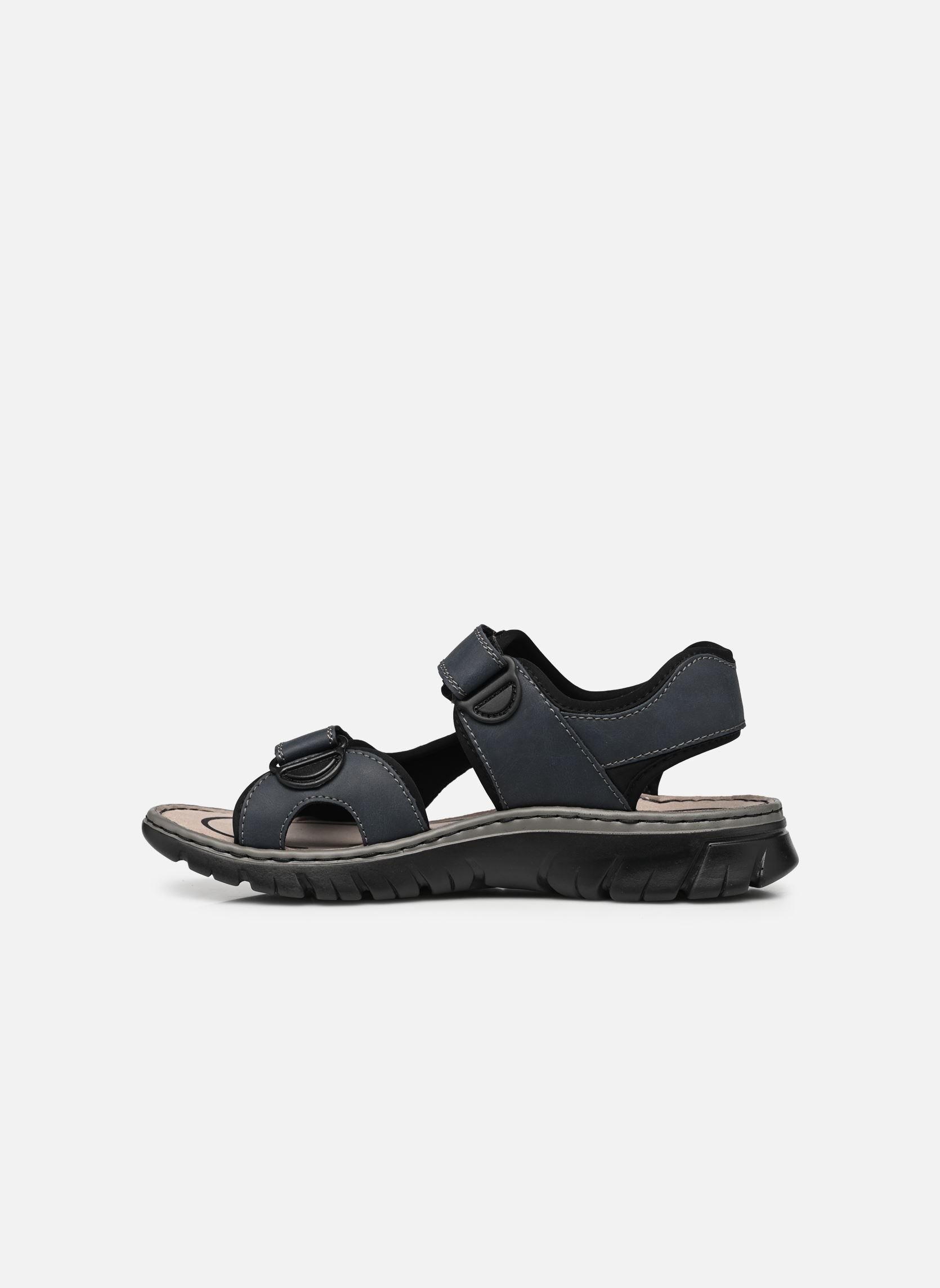Sandales et mules Sandales - 26761-14 homme bleu Rieker Sandales et mules Sandales - 26761-14 homme bleu NAVY/SCHWARZ/SCHWARZ