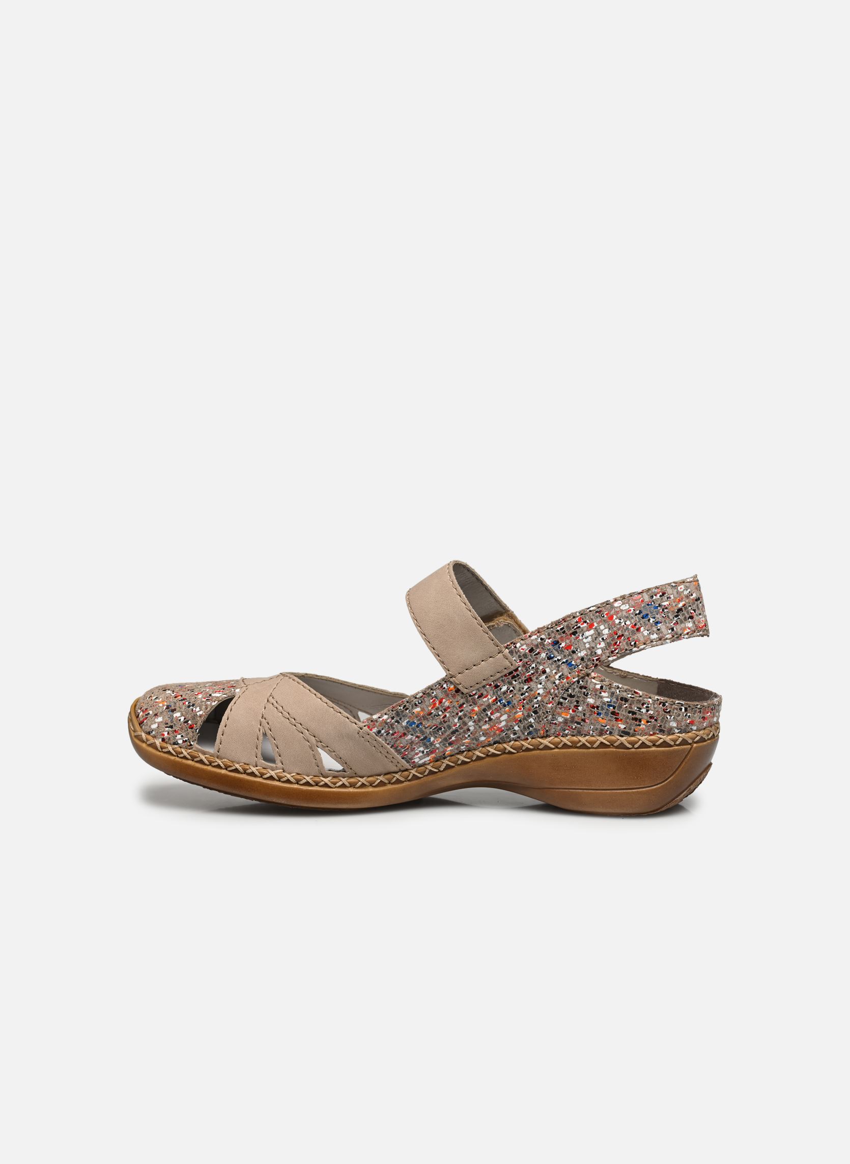 Babies Babies - 41352-90 femme beige Rieker Babies Babies - 41352-90 femme beige beige-multi/nude