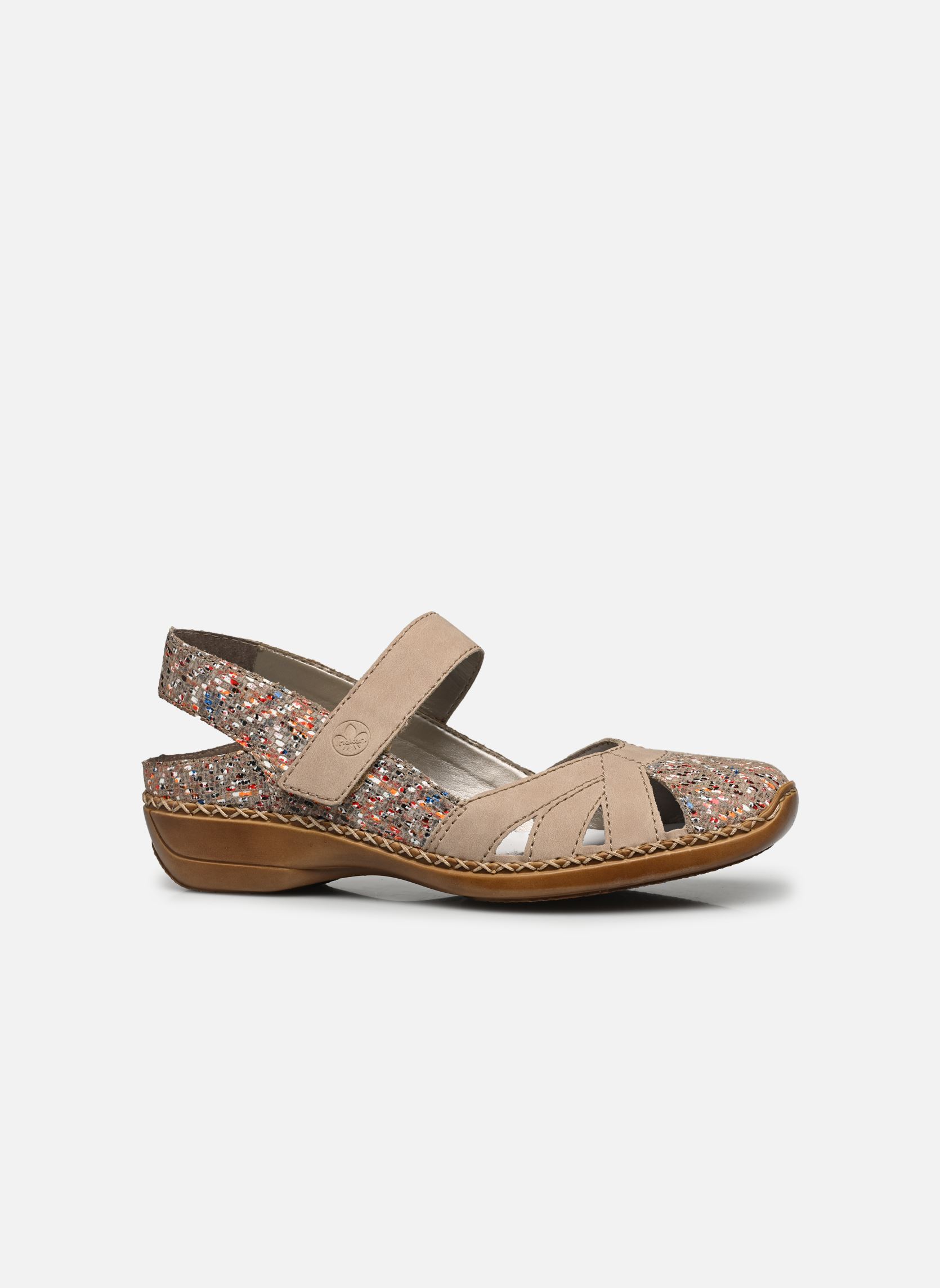 Babies Babies - 41352-90 femme beige Rieker Babies Babies - 41352-90 femme beige beige-multi/nude