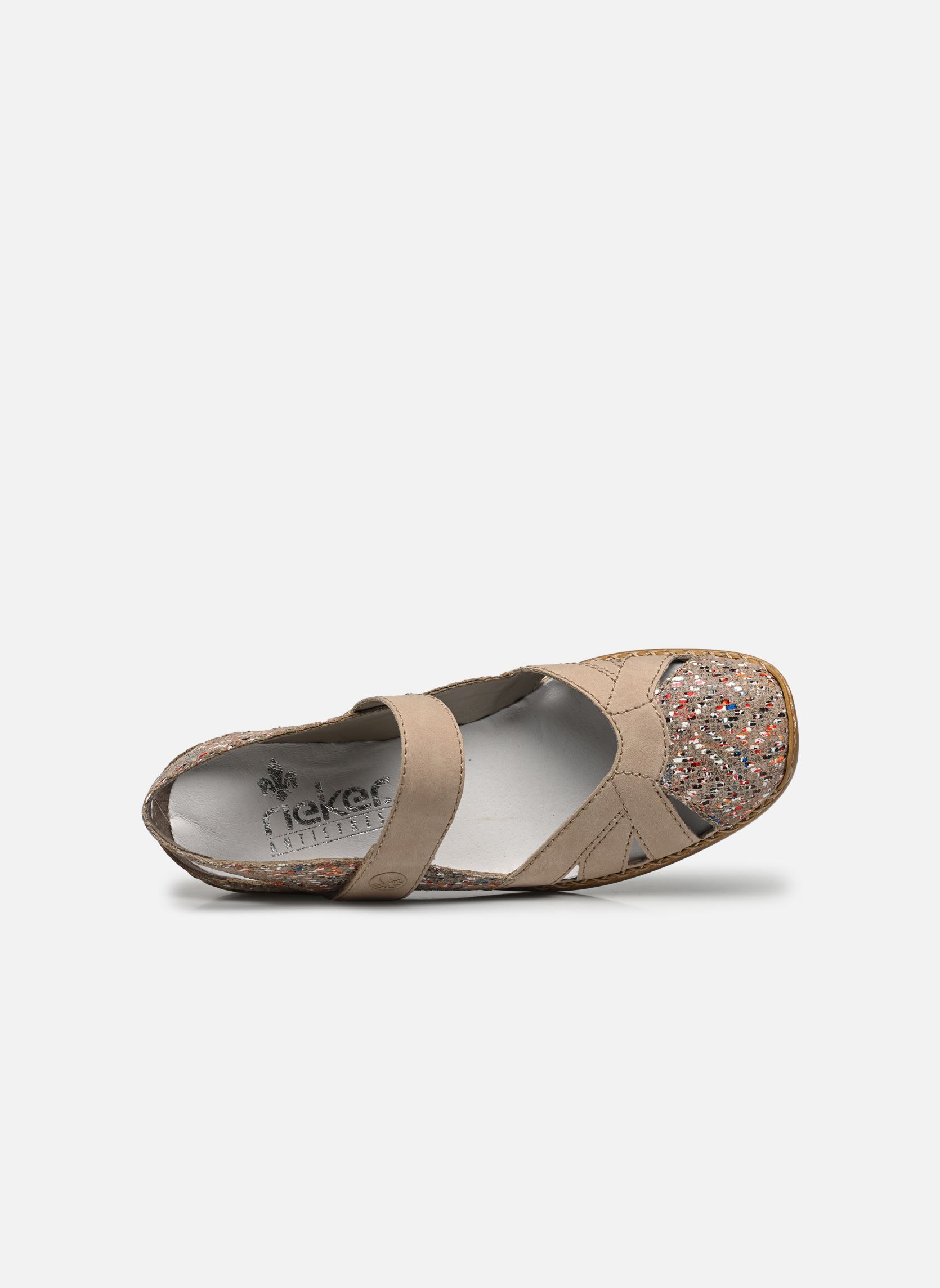 Babies Babies - 41352-90 femme beige Rieker Babies Babies - 41352-90 femme beige beige-multi/nude