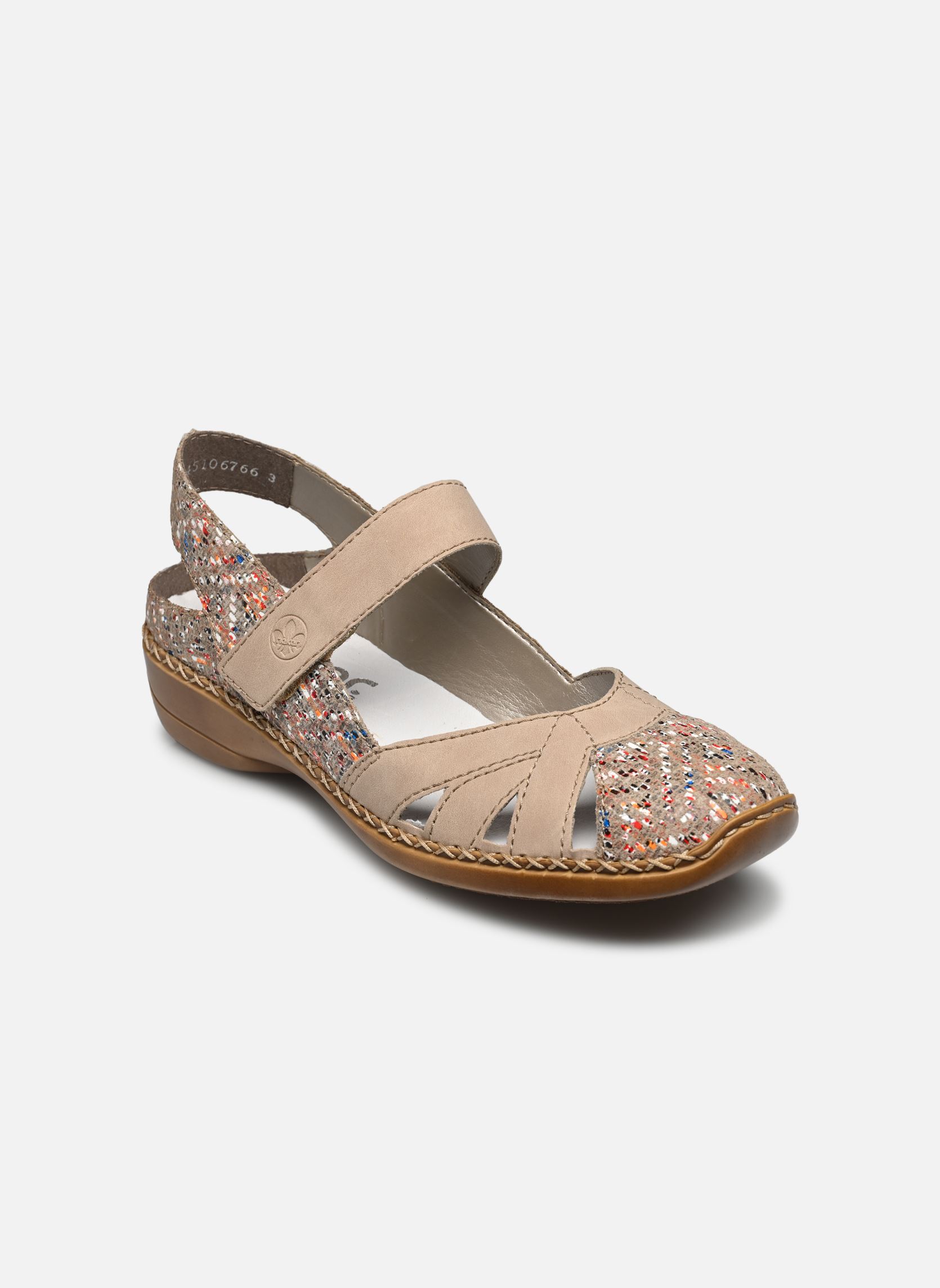 Babies Babies - 41352-90 femme beige Rieker Babies Babies - 41352-90 femme beige beige-multi/nude