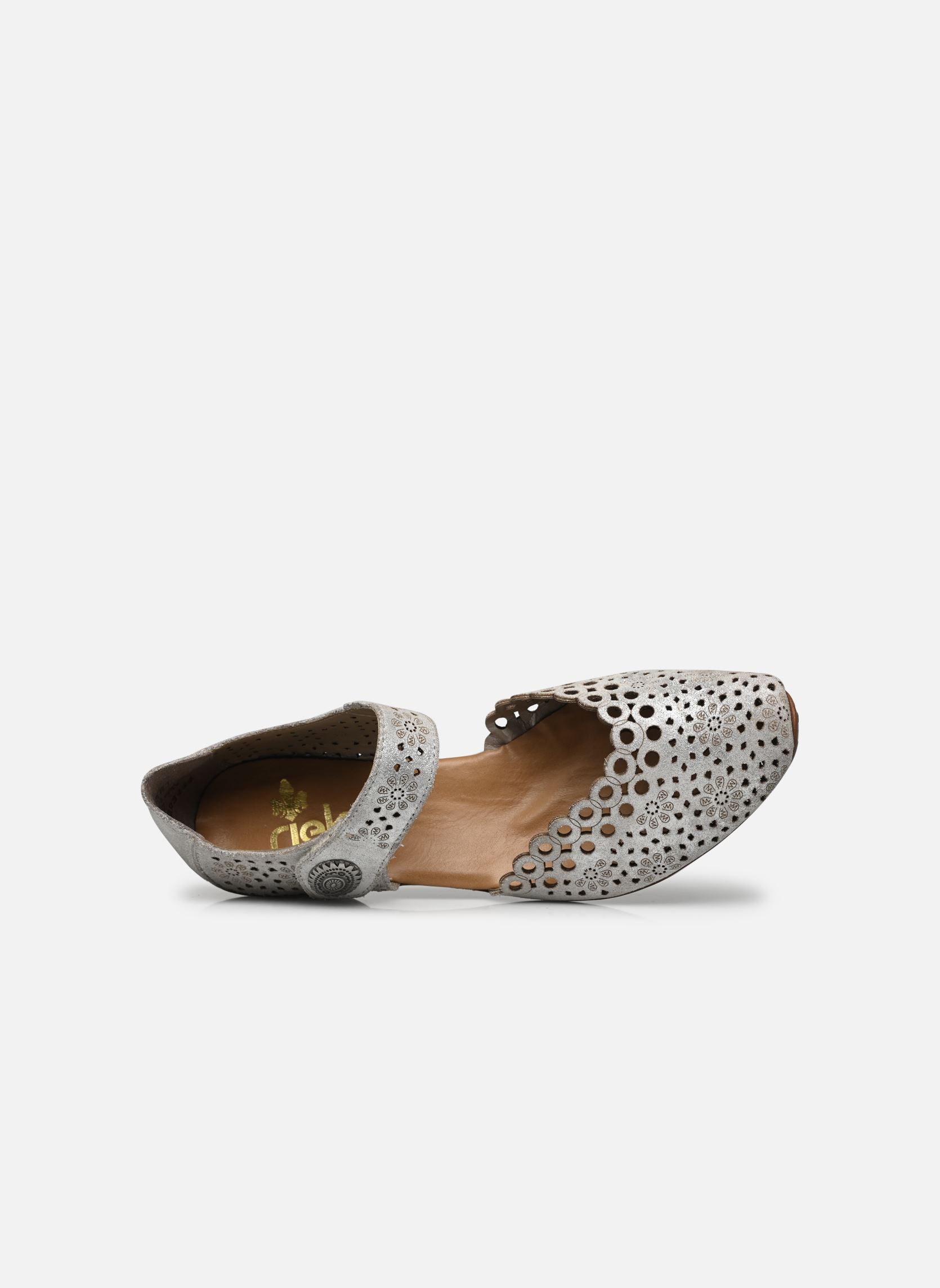 Slingback pumps Babies - 43753-90 dames zilver Rieker Slingback pumps Babies - 43753-90 dames zilver SILVER