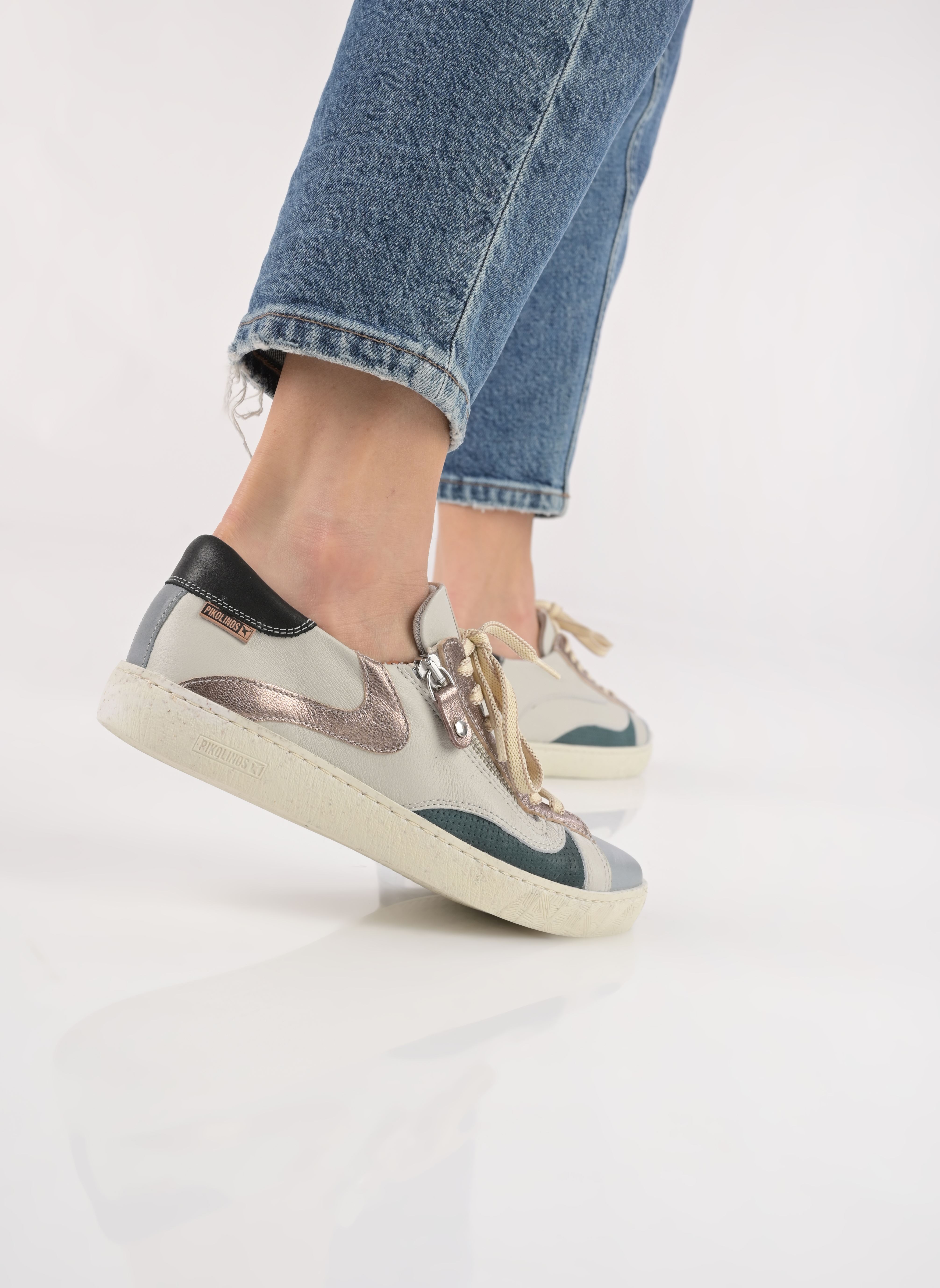 Niedrige Sneaker Baskets -LANZAROTE W7B-6978C1 damen weiß Pikolinos Niedrige Sneaker Baskets -LANZAROTE W7B-6978C1 damen weiß ESPUMA