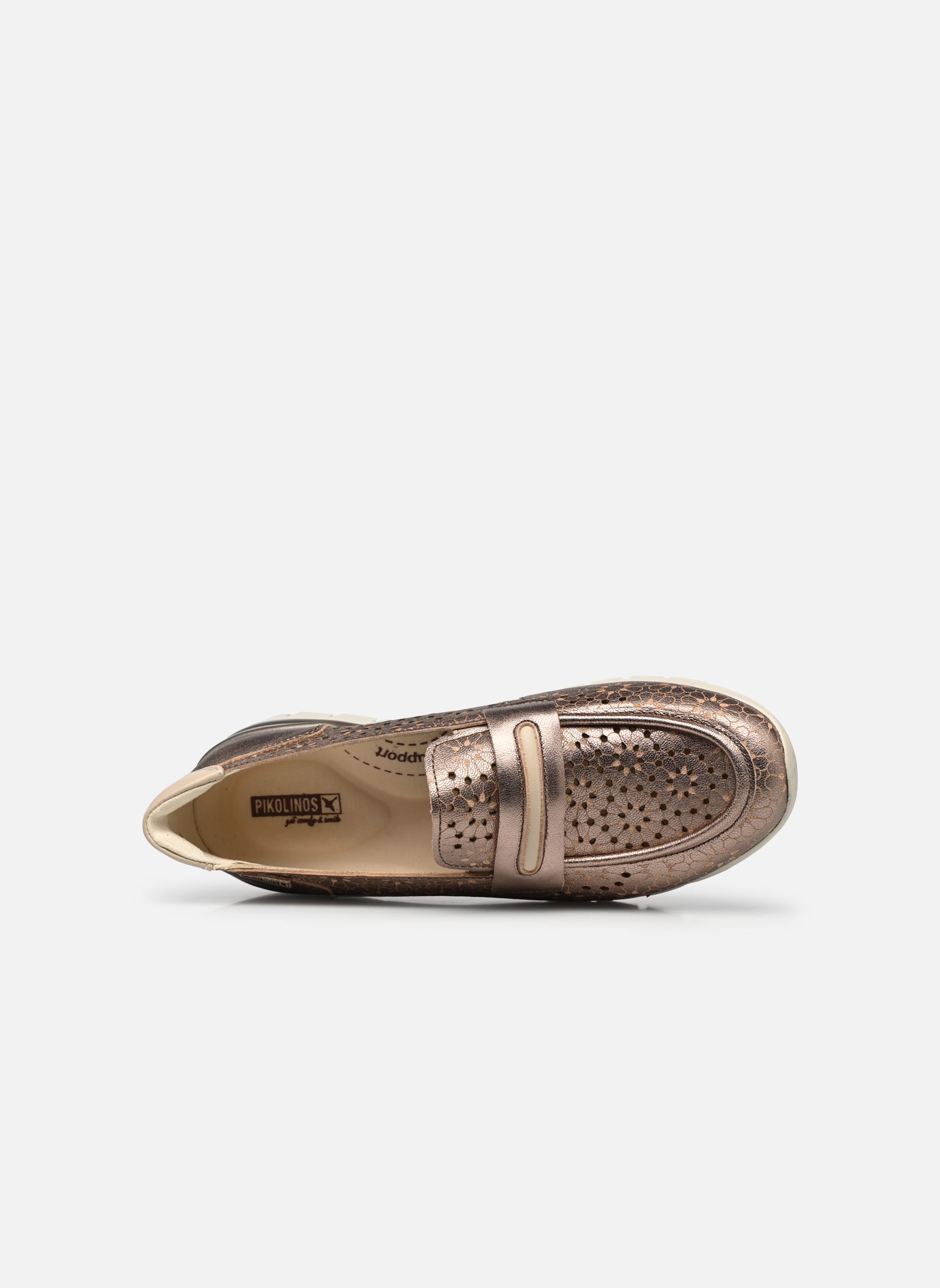 Mocassins Mocassins -CANTABRIA W4R-6518CLC1 femme argent Pikolinos Mocassins Mocassins -CANTABRIA W4R-6518CLC1 femme argent STONE