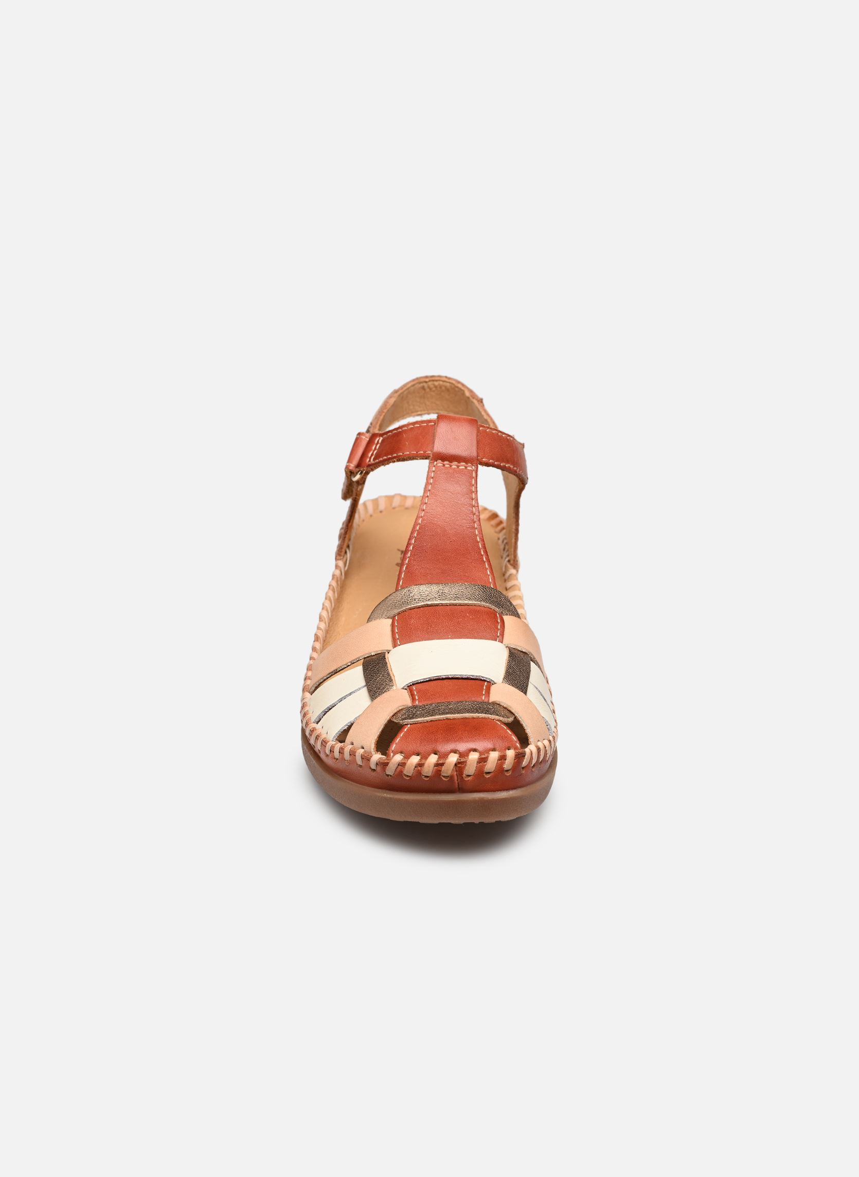 Sandalen met sleehak en plateau Sandales -CADAQUES W8K-0965C1 dames bruin Pikolinos Sandalen met sleehak en plateau Sandales -CADAQUES W8K-0965C1 dames bruin BRICK