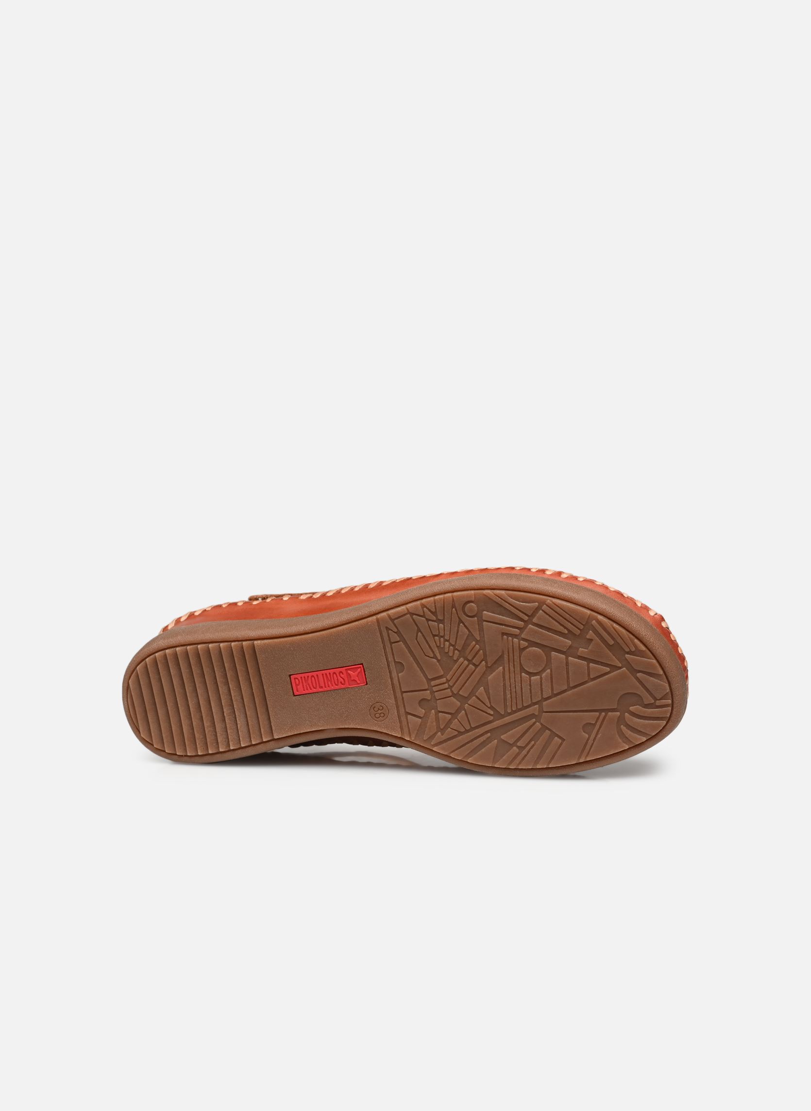 Sandalen met sleehak en plateau Sandales -CADAQUES W8K-0965C1 dames bruin Pikolinos Sandalen met sleehak en plateau Sandales -CADAQUES W8K-0965C1 dames bruin BRICK