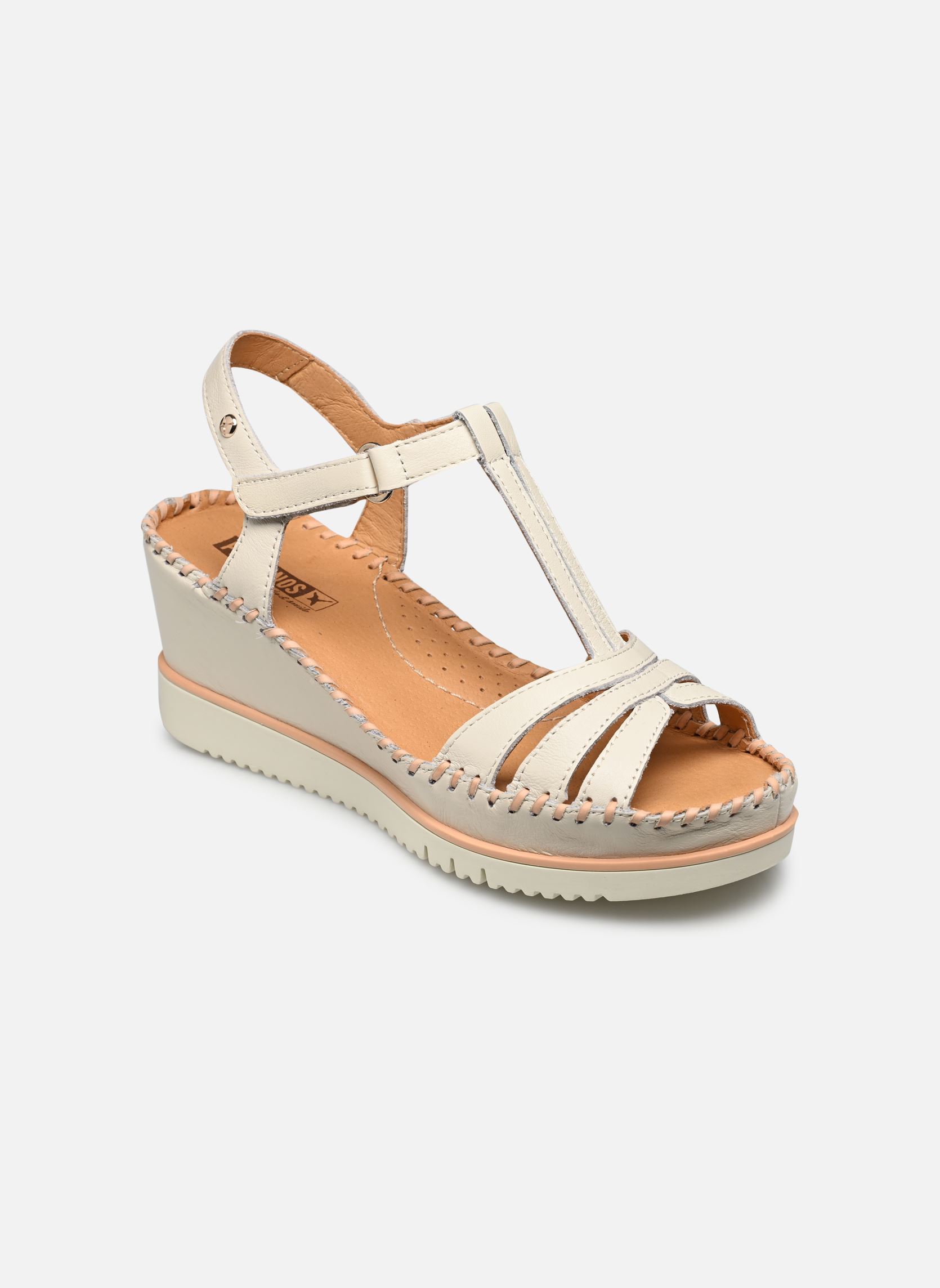 Sandali con zeppa e plateau AGUADULCE W3Z donna bianco Pikolinos Sandali con zeppa e plateau AGUADULCE W3Z donna bianco NATA
