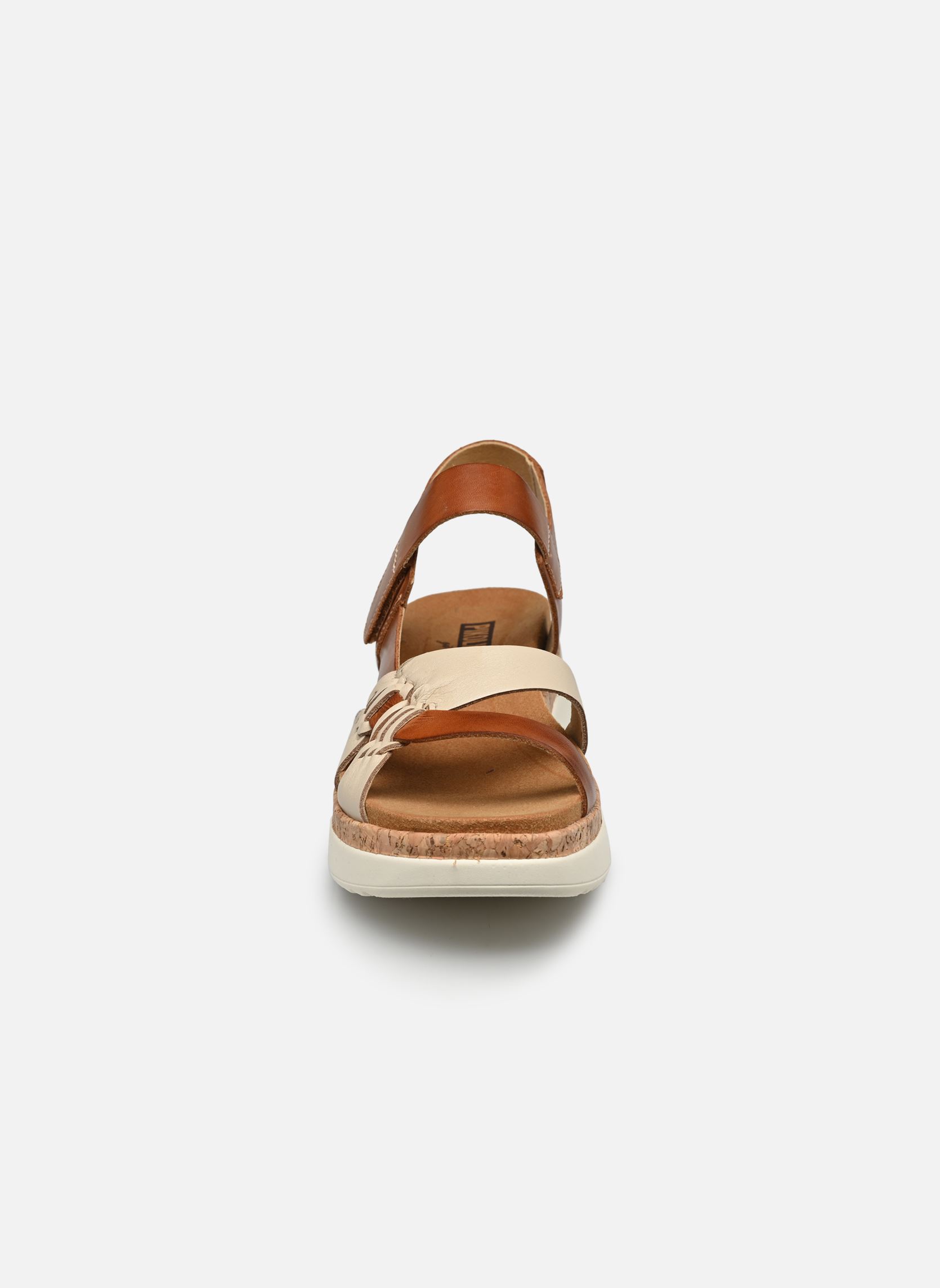 Sandalias y plataformas de cuña PALMA W4N mujer beige Pikolinos Sandalias y plataformas de cuña PALMA W4N mujer beige MARFIL-BRA