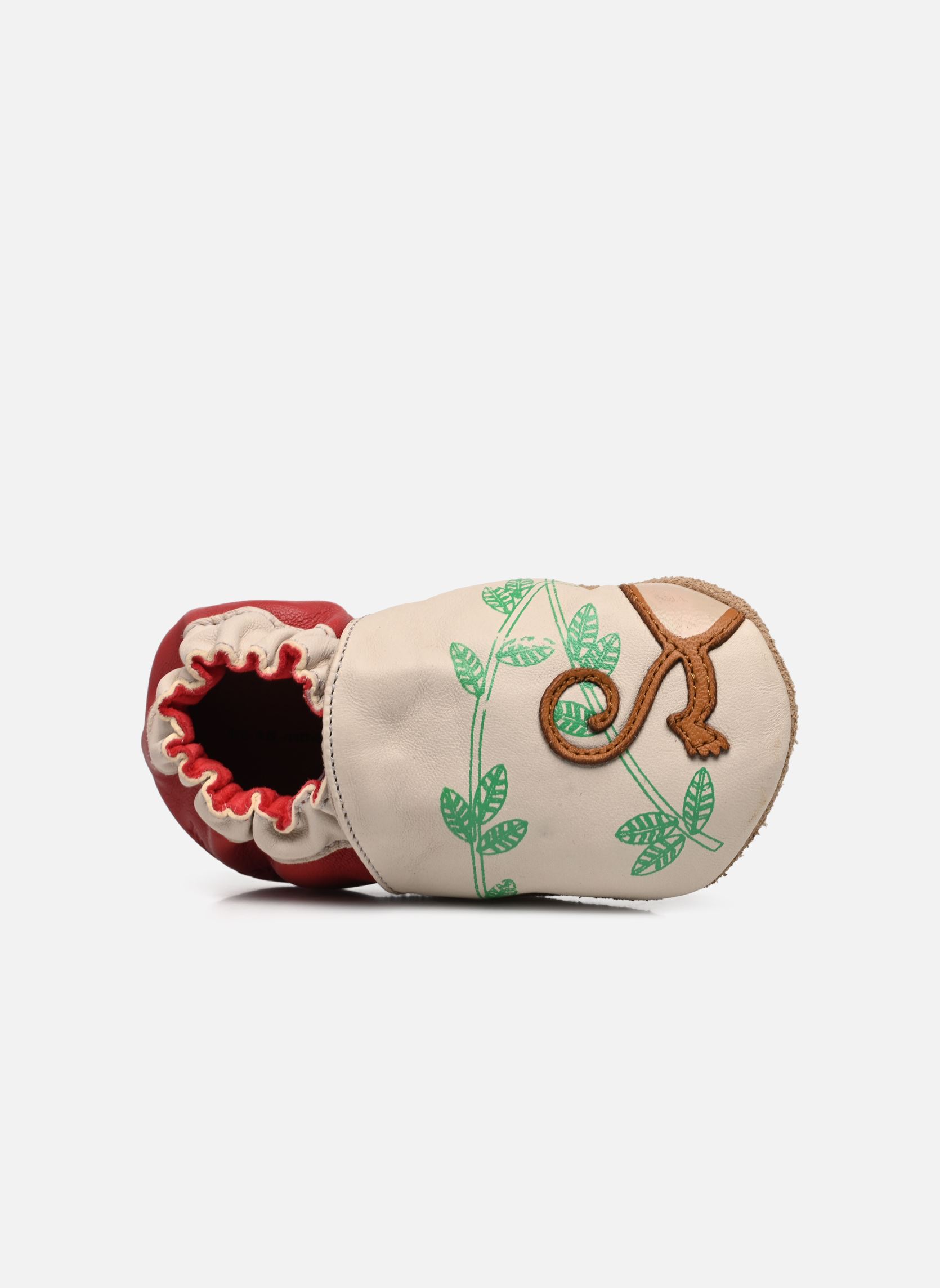 Chaussons Acrobaticmonkey multicolore Robeez Chaussons Acrobaticmonkey multicolore BEIGE CLAIR ROUGE