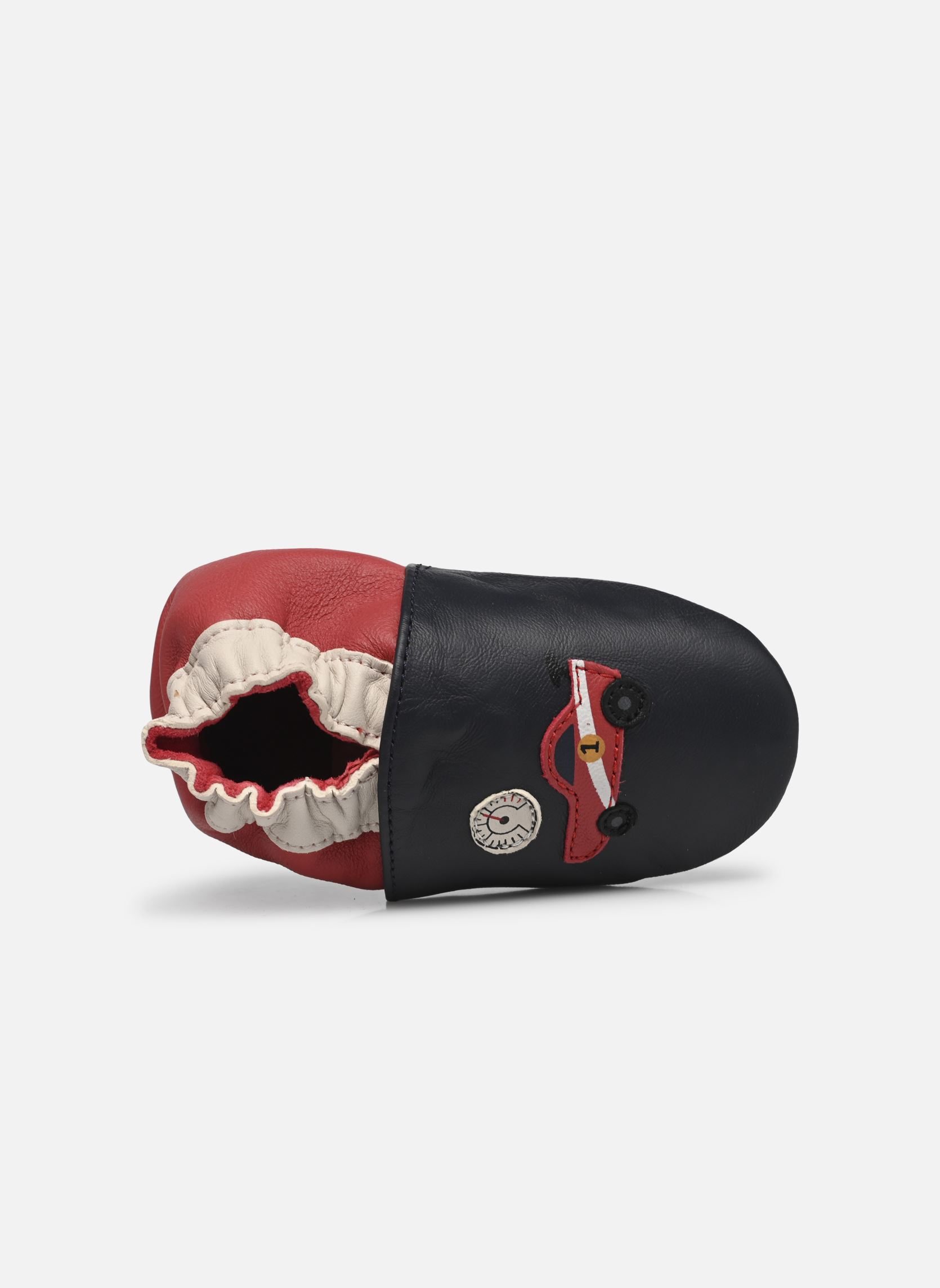 Chaussons Chrono Driving garçon bleu Robeez Chaussons Chrono Driving garçon bleu MARINE ROUGE