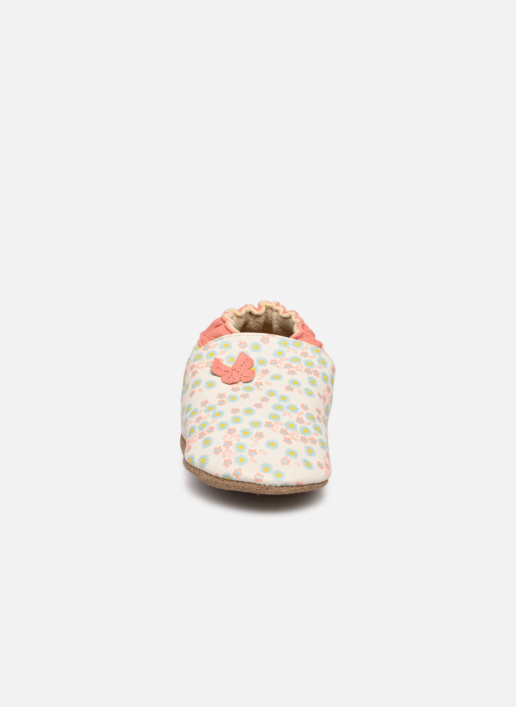 Pantoffels Daisy Summer meisjes wit Robeez Pantoffels Daisy Summer meisjes wit BLANC FLEURS