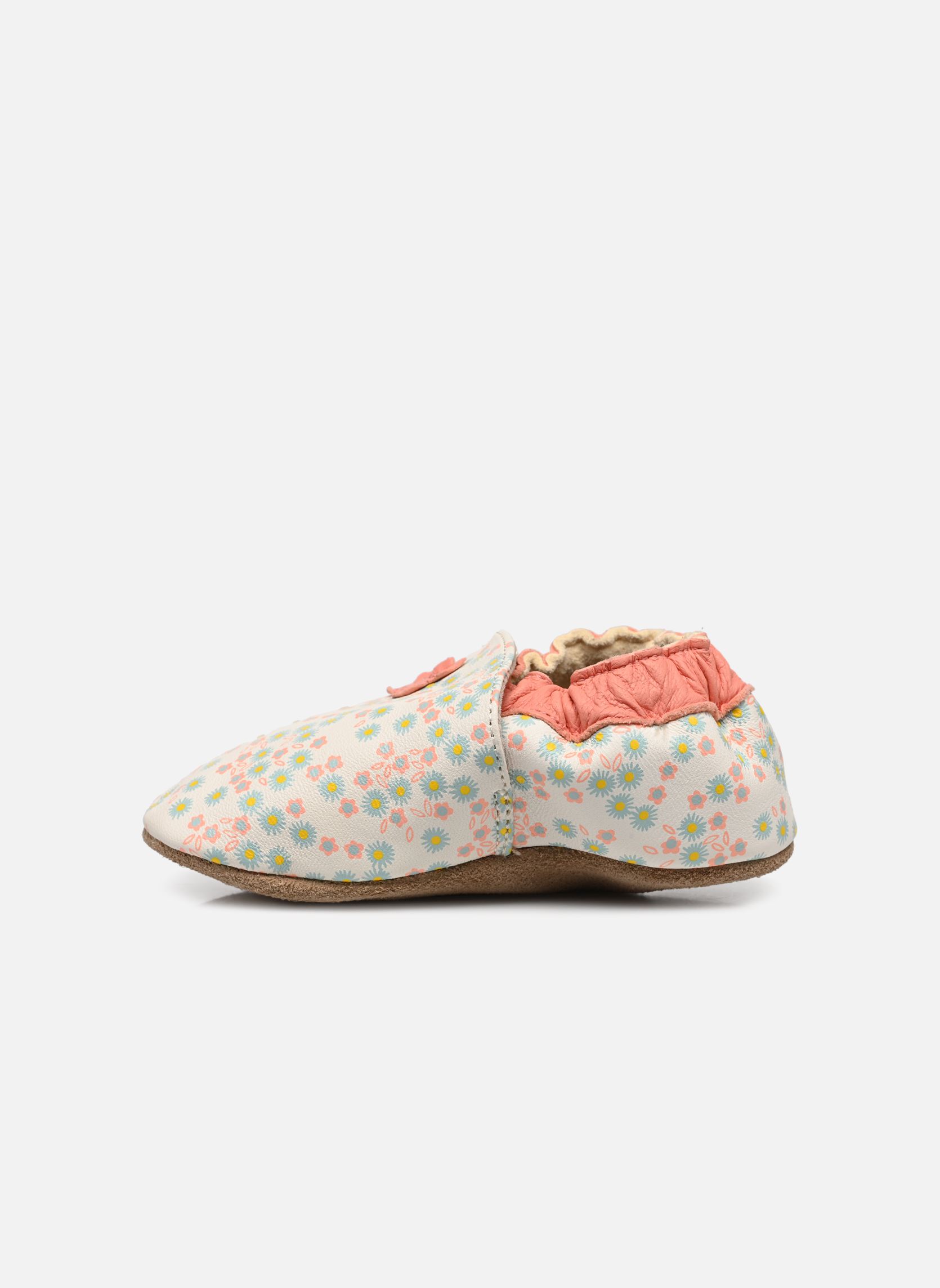 Pantoffels Daisy Summer meisjes wit Robeez Pantoffels Daisy Summer meisjes wit BLANC FLEURS