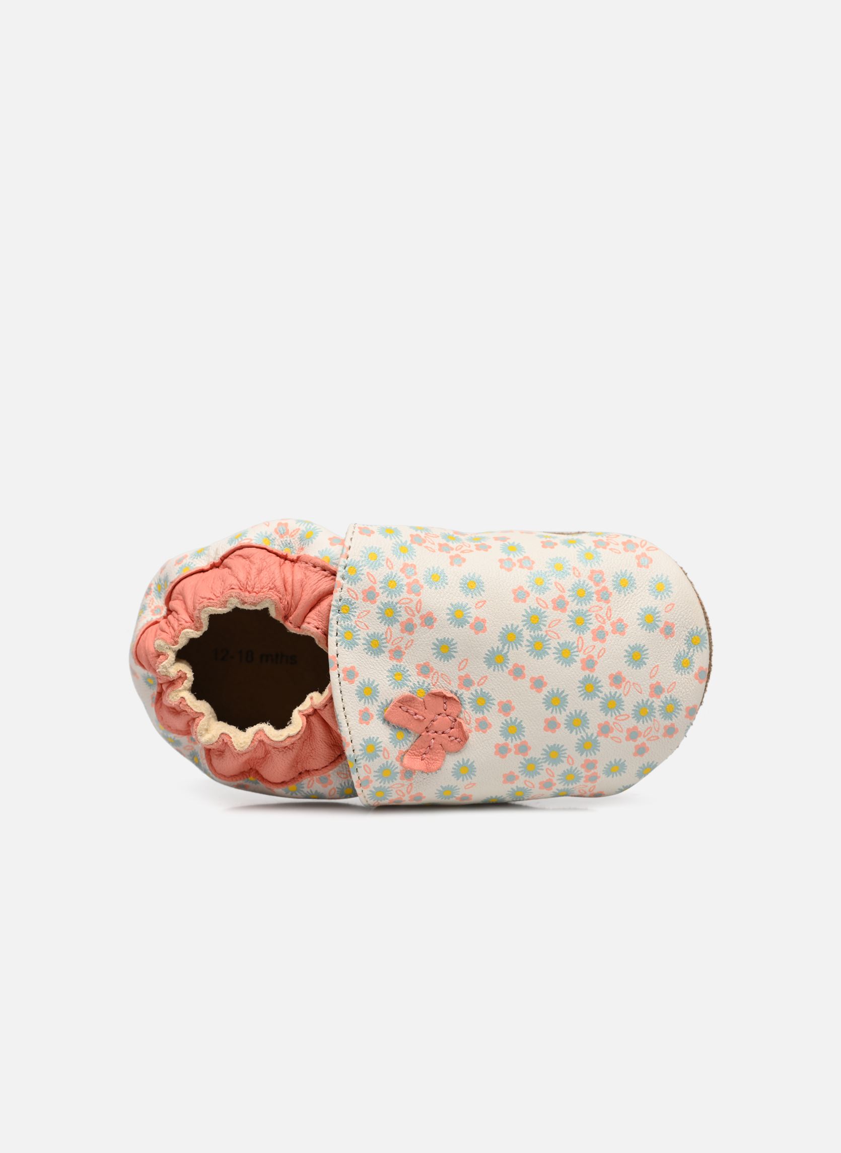 Pantoffels Daisy Summer meisjes wit Robeez Pantoffels Daisy Summer meisjes wit BLANC FLEURS