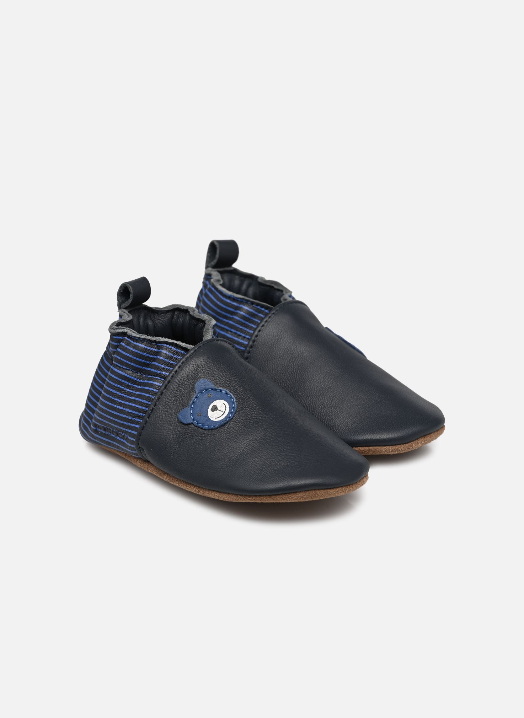 Pantoffels Doubear blauw Robeez Pantoffels Doubear blauw MARINE