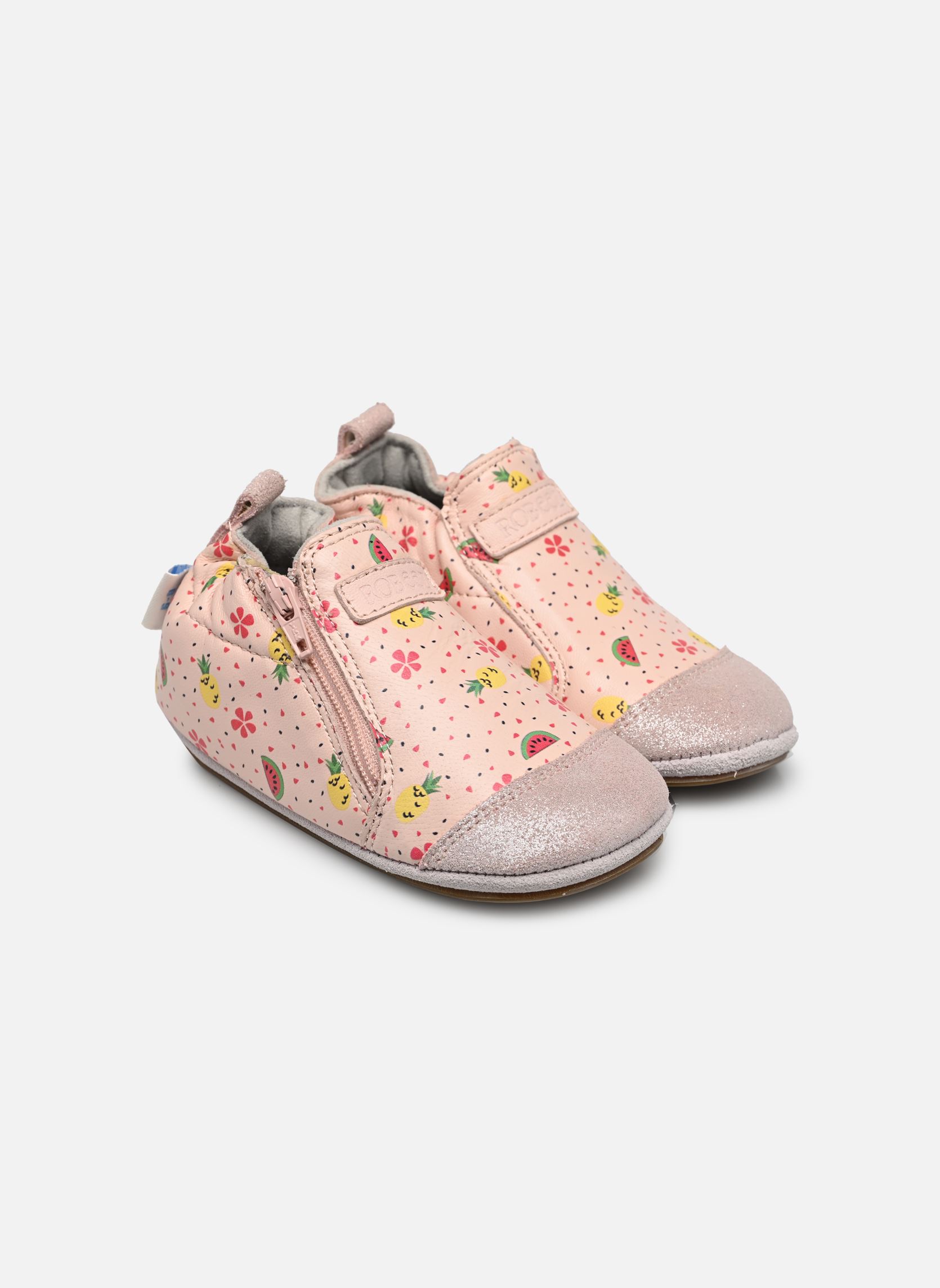 Pantoffels Fruity Day meisjes roze Robeez Pantoffels Fruity Day meisjes roze ROSE CLAIR FRUITS