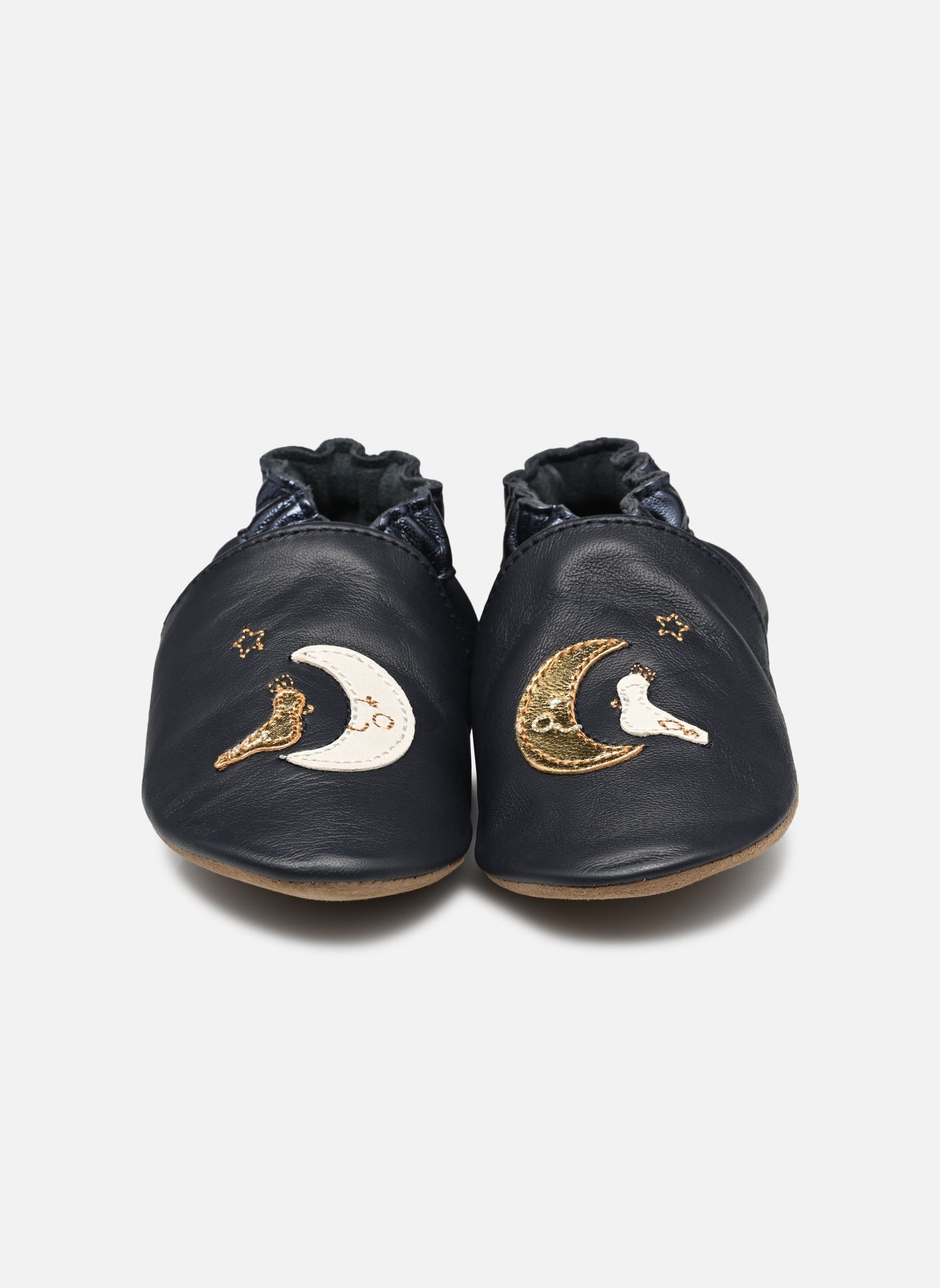 Chaussons Moon Birds bleu Robeez Chaussons Moon Birds bleu MARINE