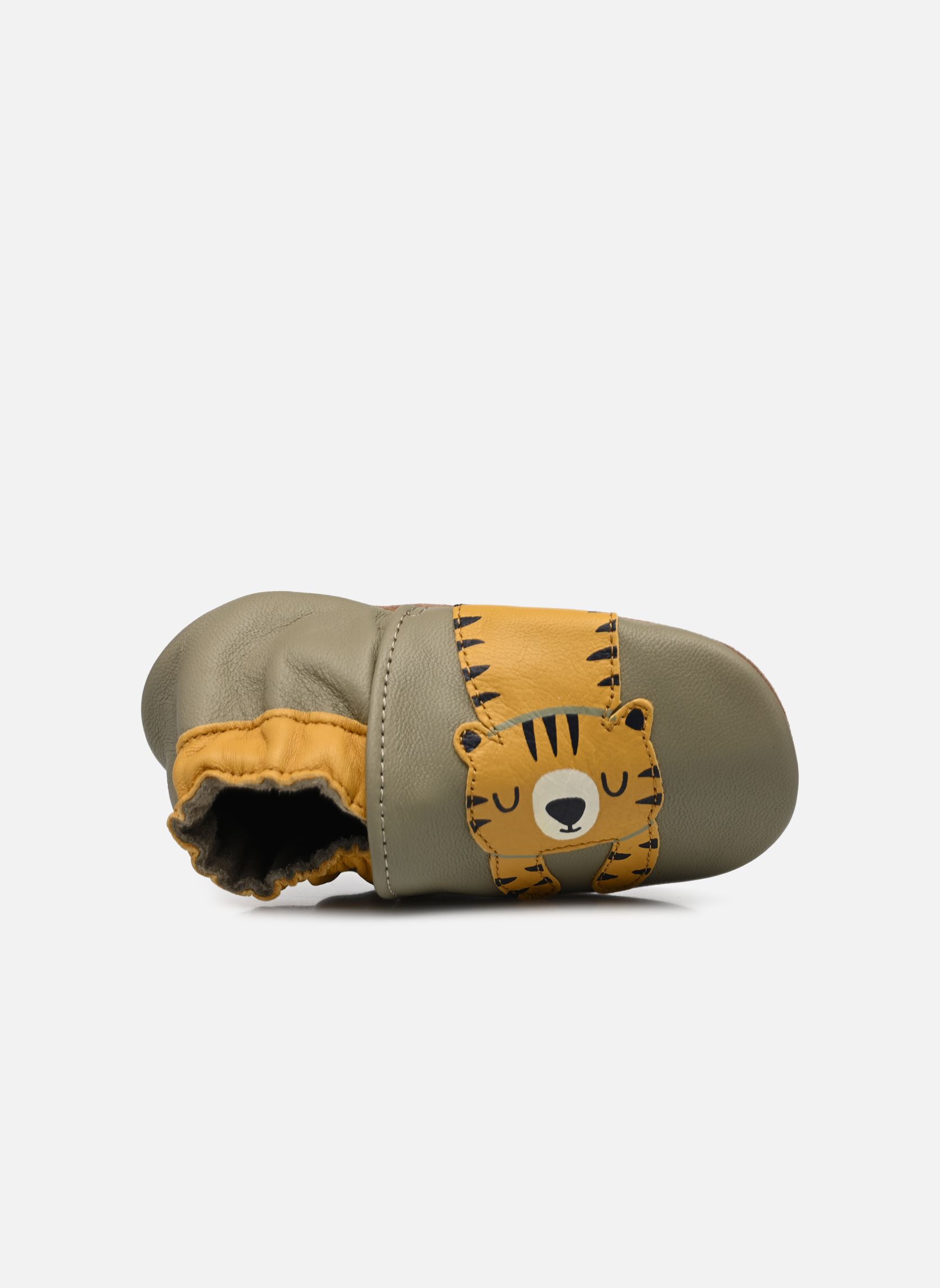 Hausschuhe Tiger Nap grün Robeez Hausschuhe Tiger Nap grün KAKI
