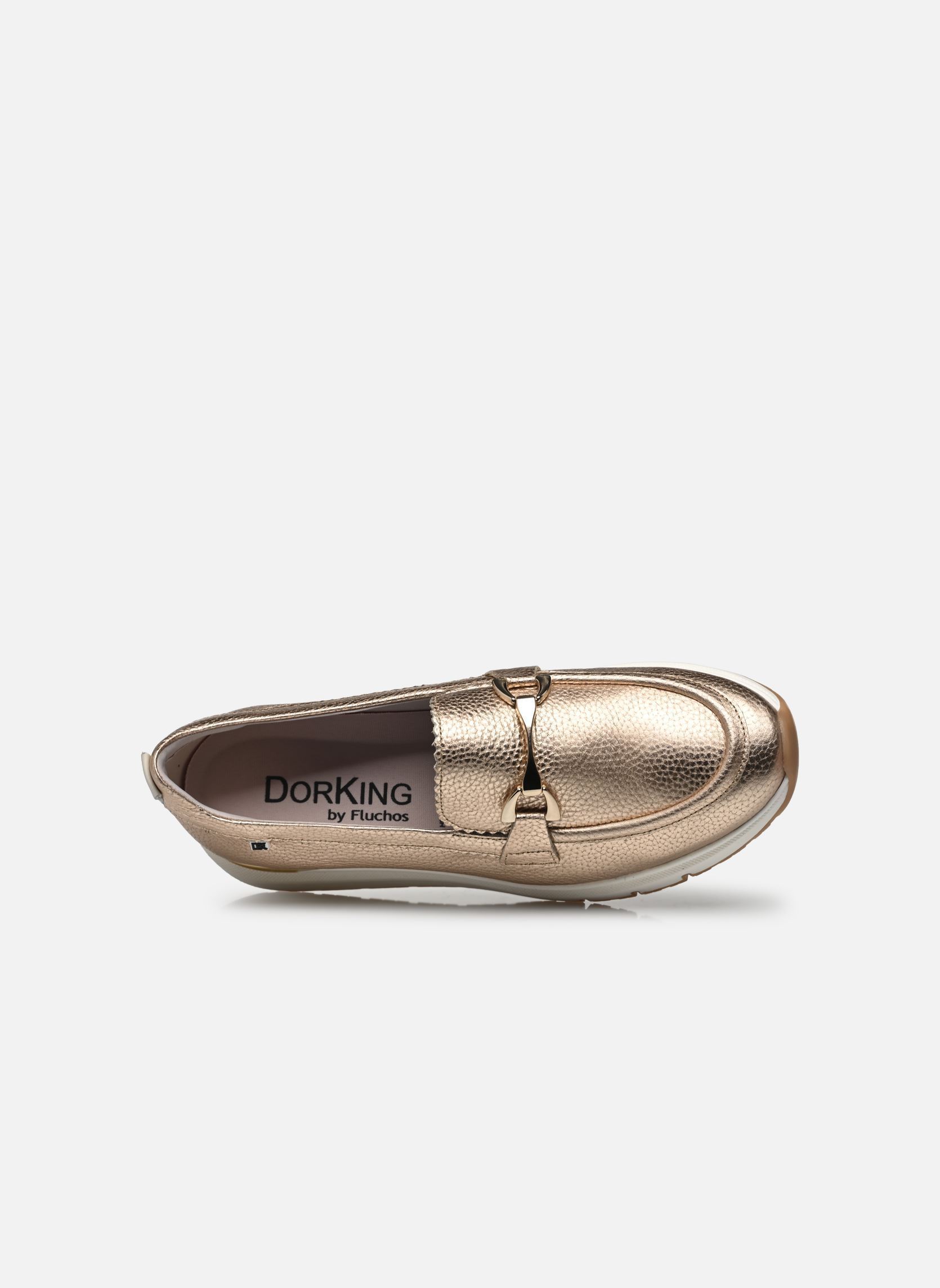 Mocassins SERENA D9047 femme or et bronze Dorking Mocassins SERENA D9047 femme or et bronze ALUMIN+SUGAR PLATINO + HIELO