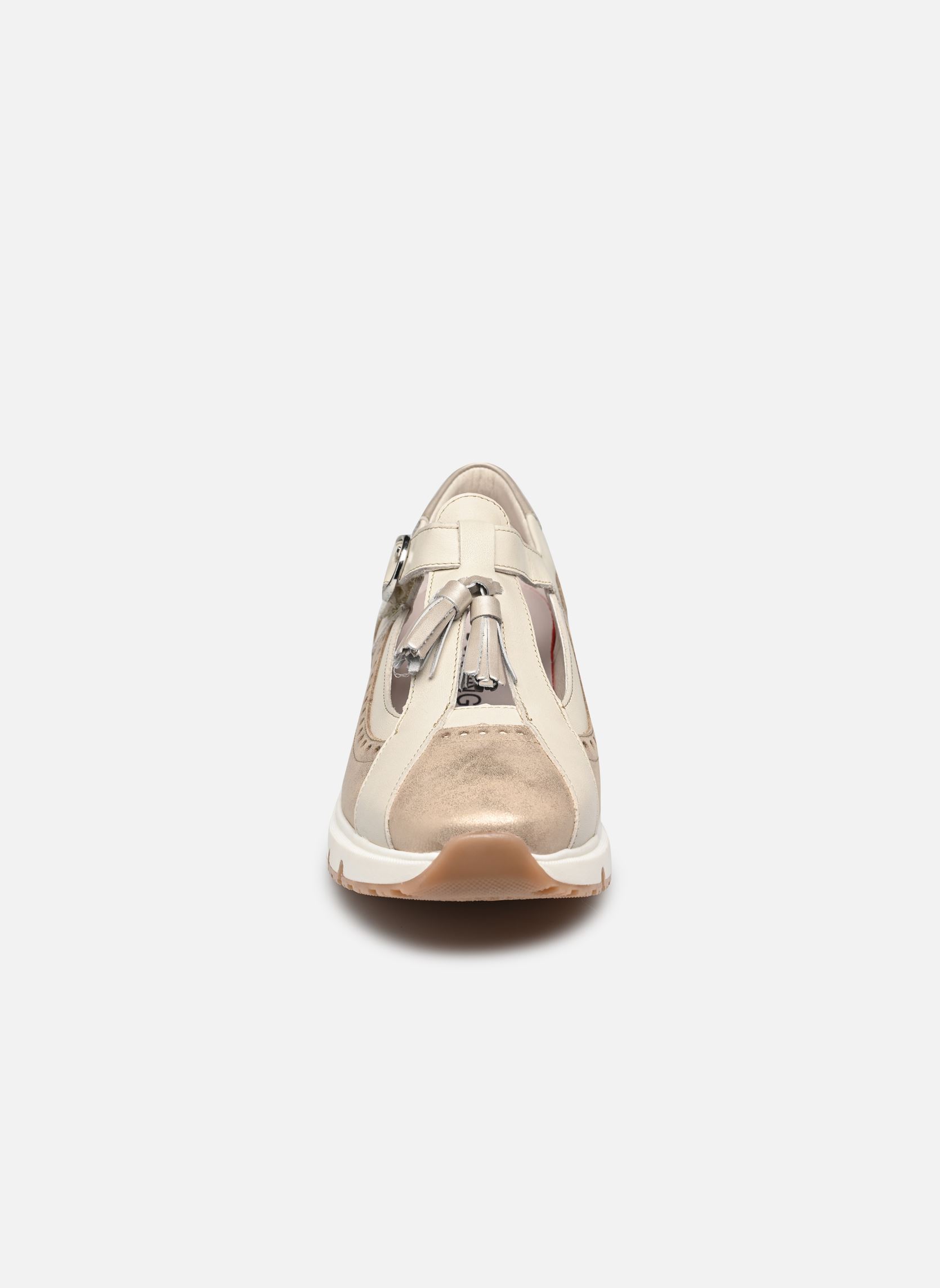 Niedrige Sneaker SERENA D9053 damen beige Dorking Niedrige Sneaker SERENA D9053 damen beige LAGUNA+SUGA+EFES PLATINO + HIE