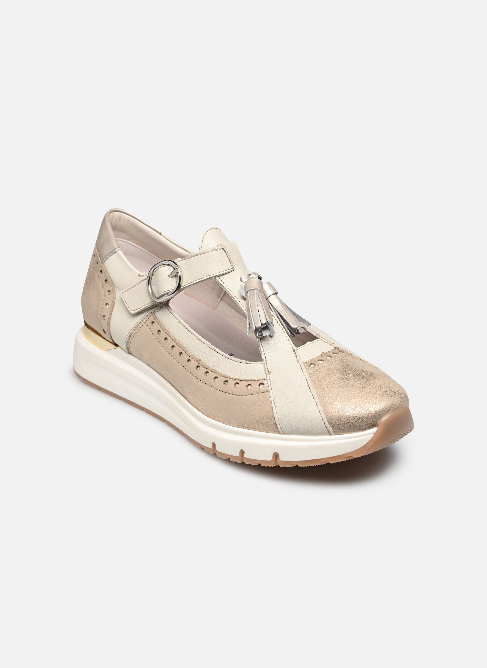 Niedrige Sneaker SERENA D9053 damen beige Dorking Niedrige Sneaker SERENA D9053 damen beige LAGUNA+SUGA+EFES PLATINO + HIE