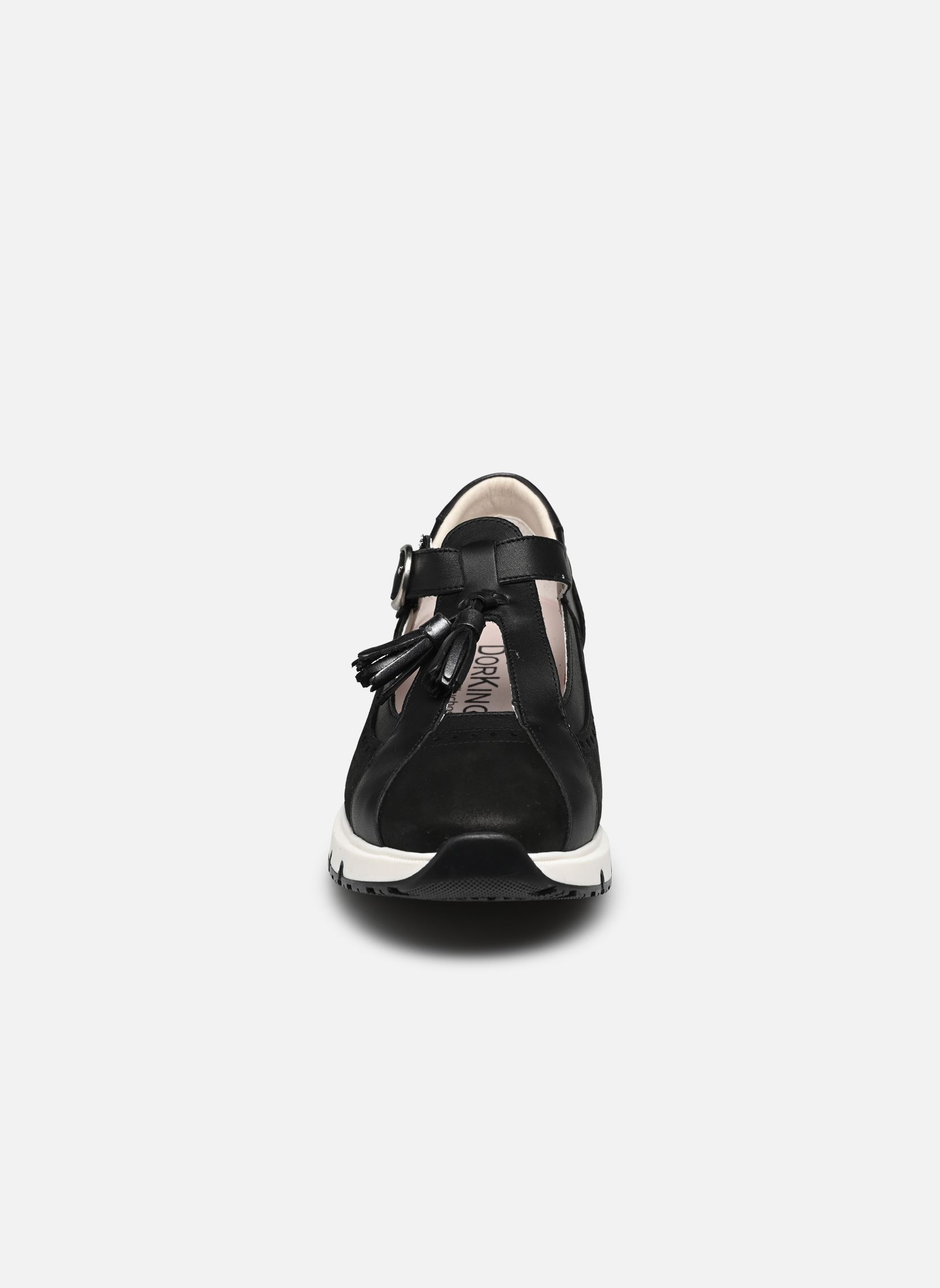 Niedrige Sneaker SERENA D9053 damen schwarz Dorking Niedrige Sneaker SERENA D9053 damen schwarz LAGUNA+SUGA+EFES NEGRO